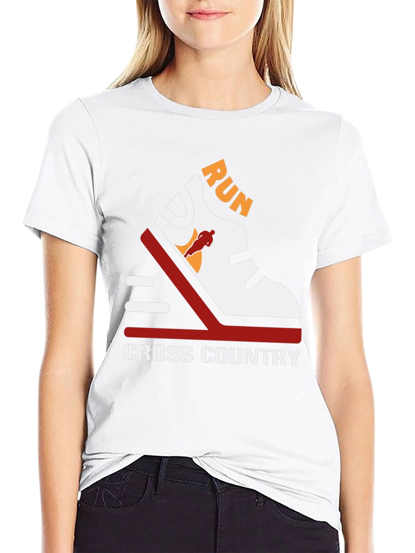 Cross Country Run Graphic T-Shirt