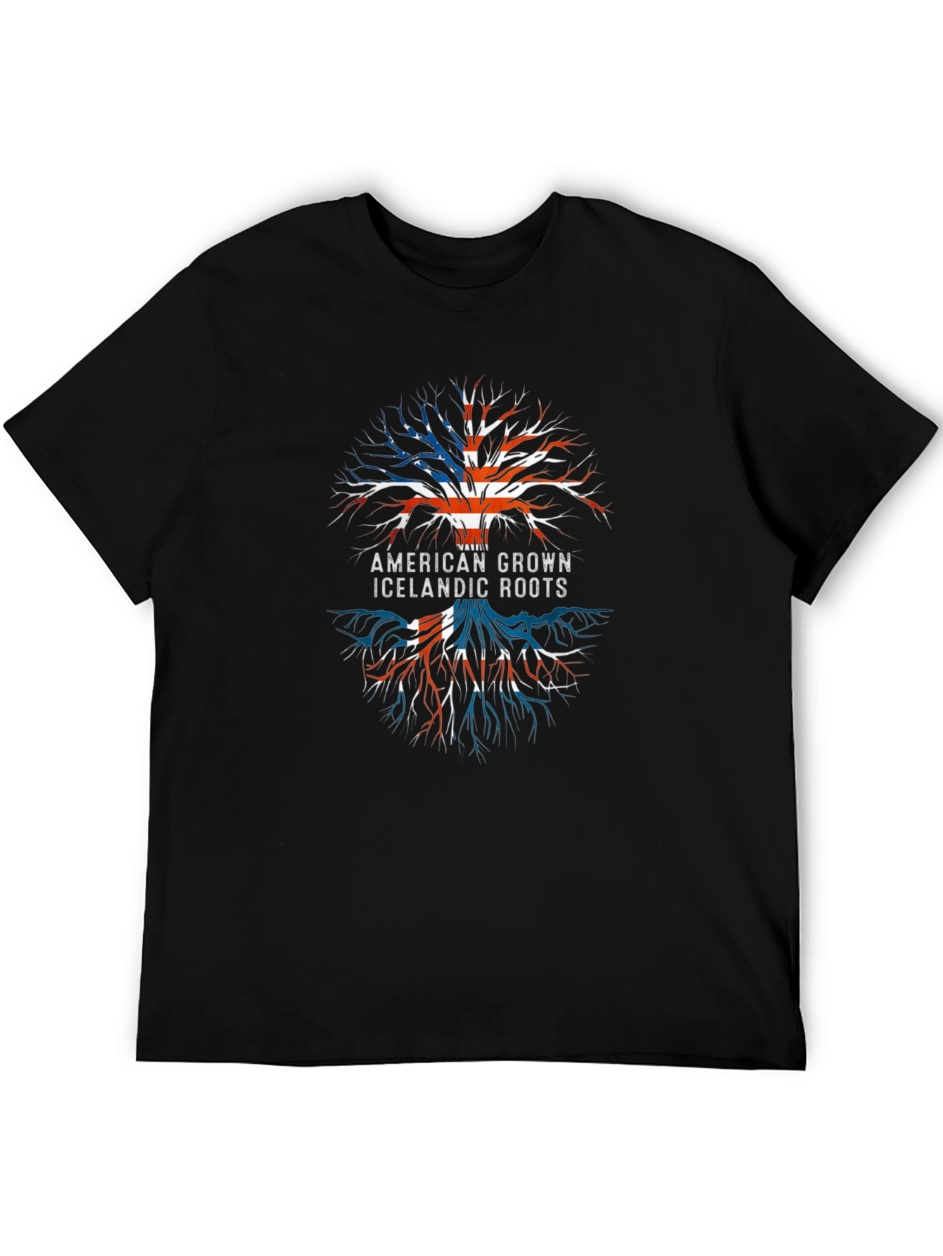 American Icelandic Roots Graphic T-Shirt
