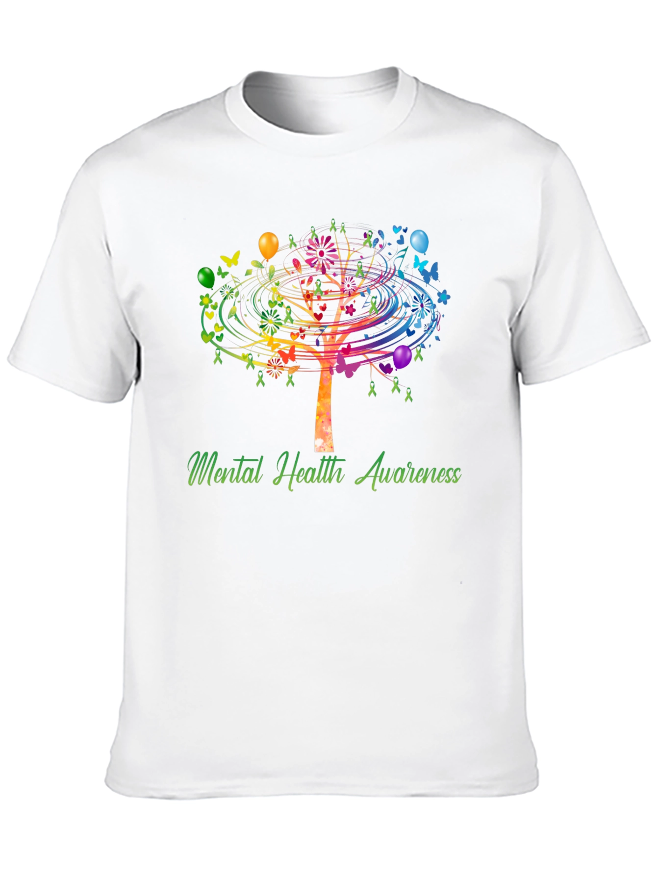 Mental Health Awareness Tree T-Shirt - Unisex