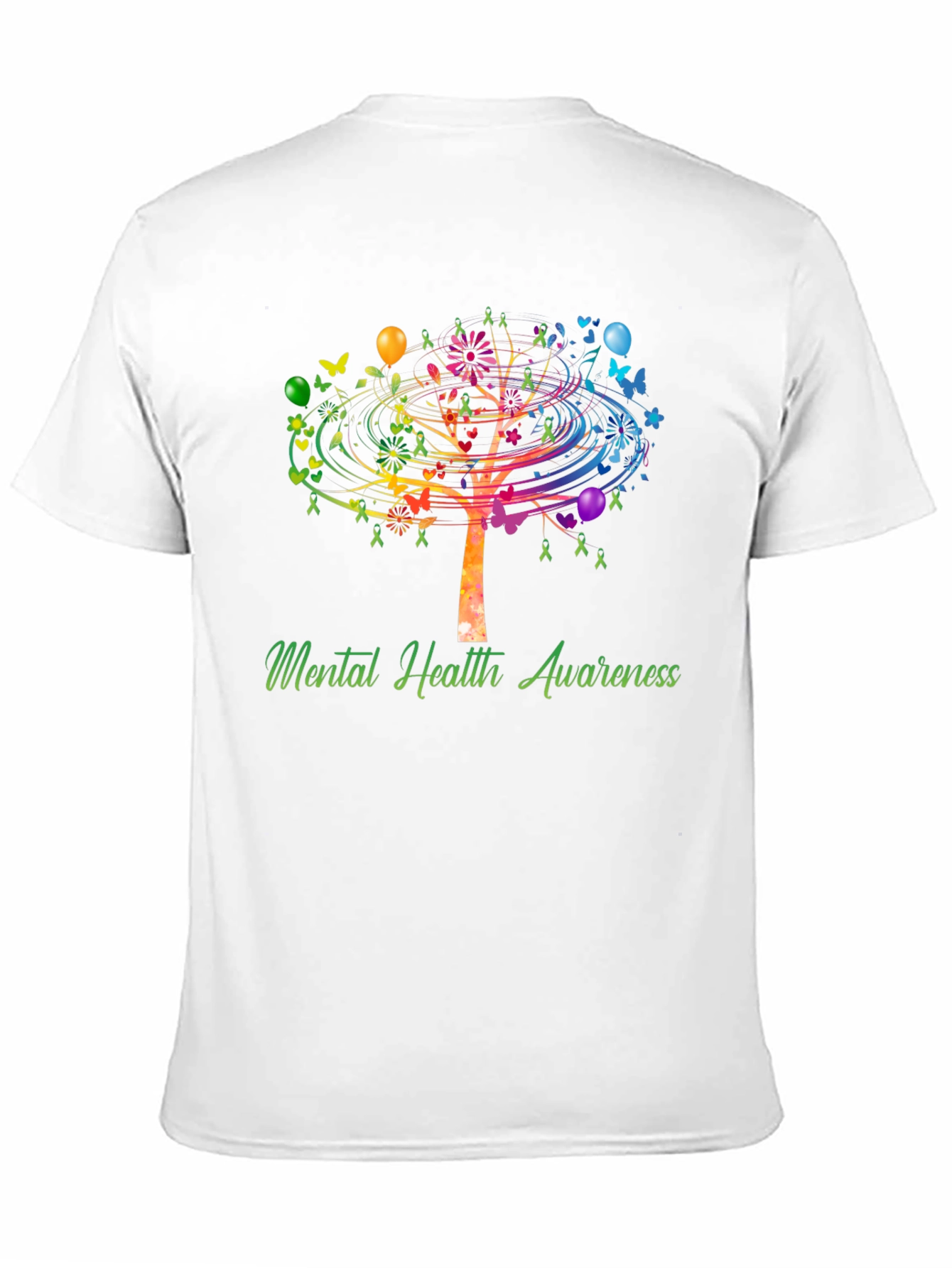 Mental Health Awareness Tree T-Shirt - Unisex