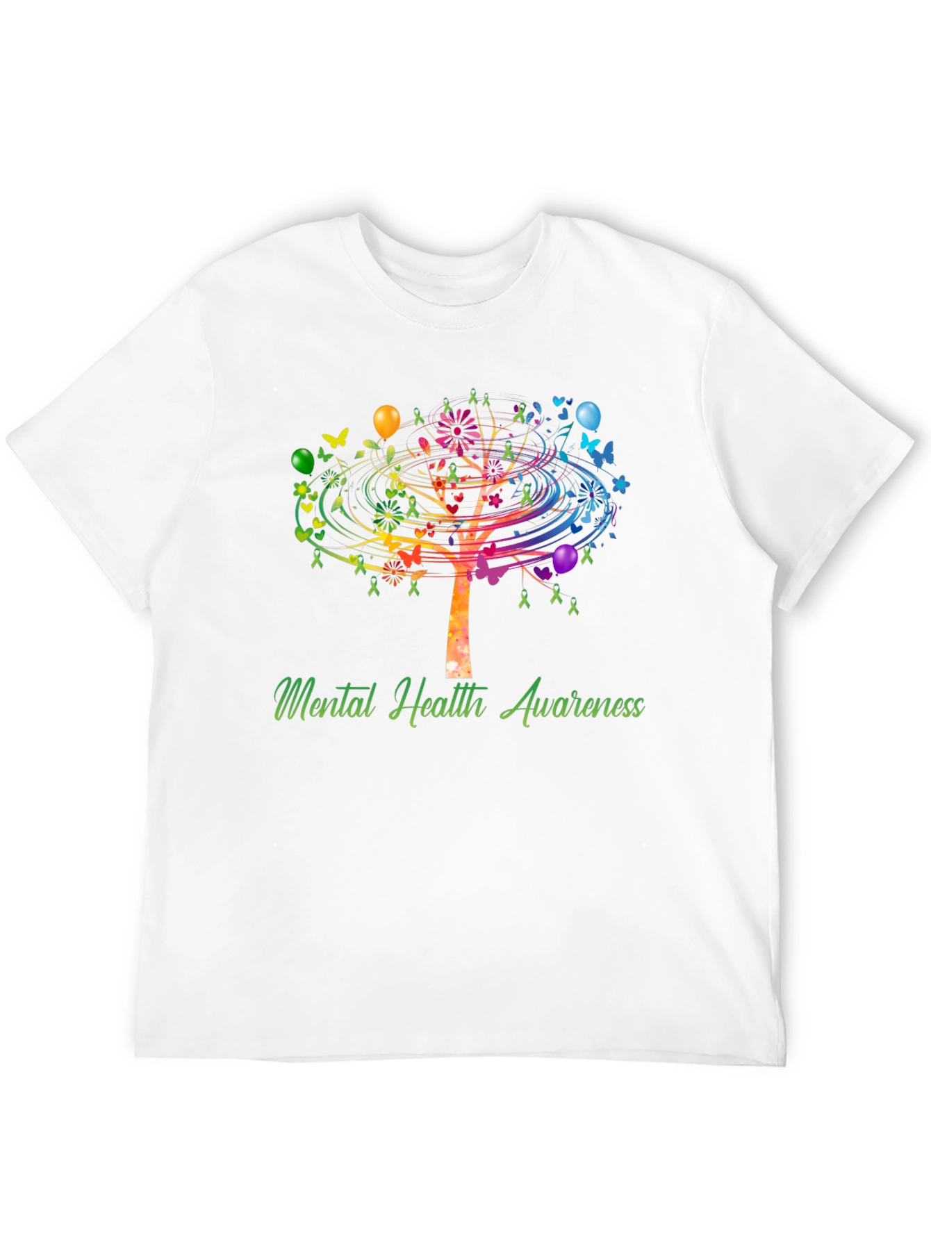 Mental Health Awareness Tree T-Shirt - Unisex