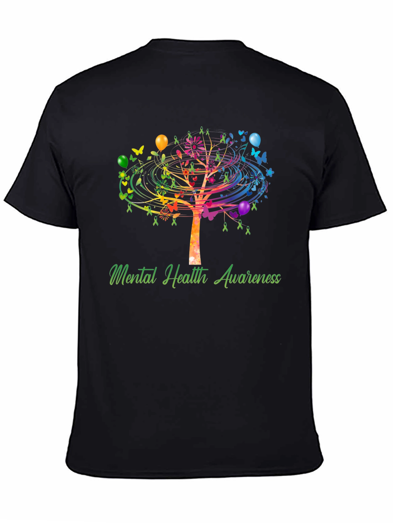 Mental Health Awareness Tree T-Shirt - Unisex