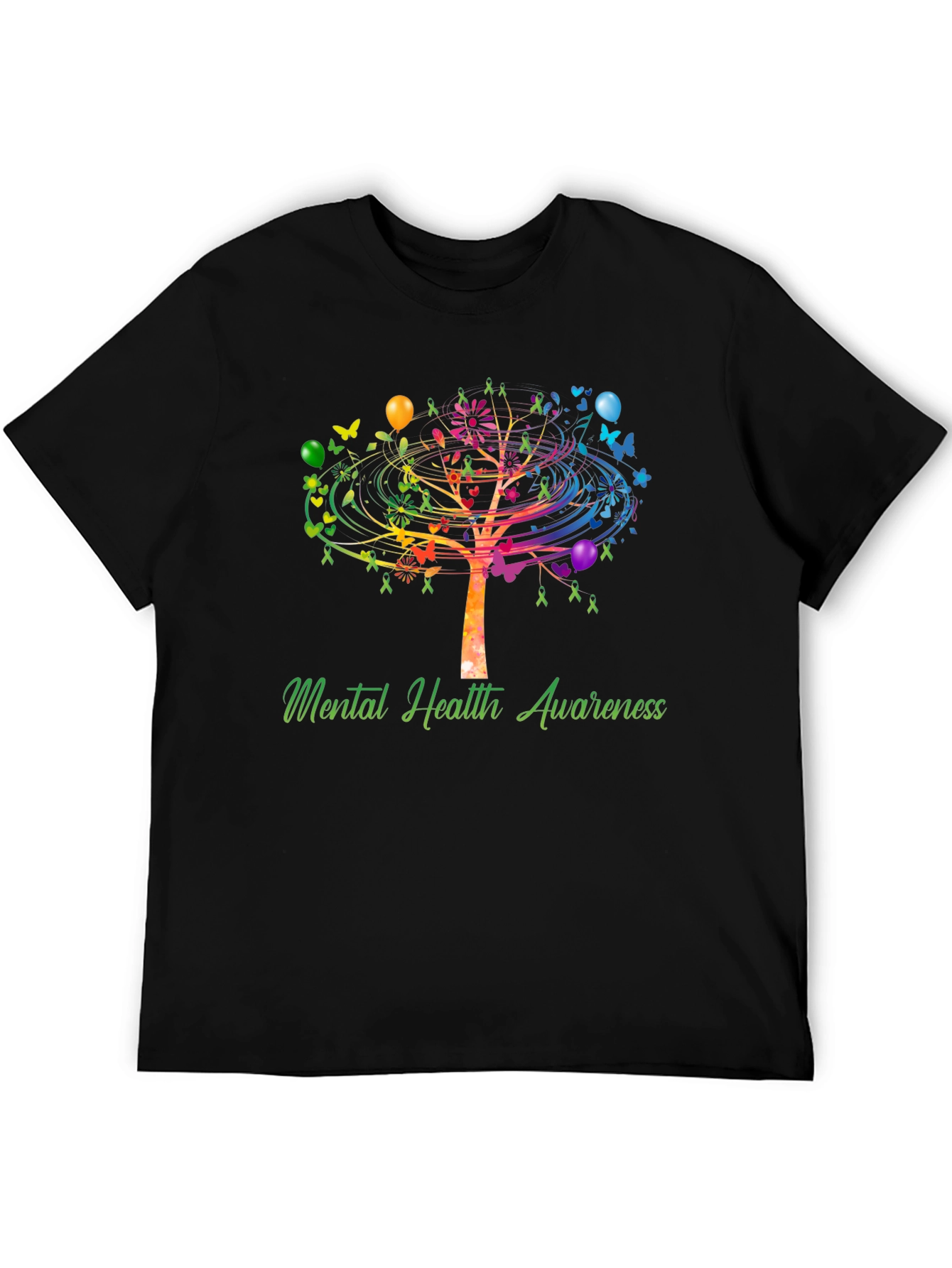Mental Health Awareness Tree T-Shirt - Unisex