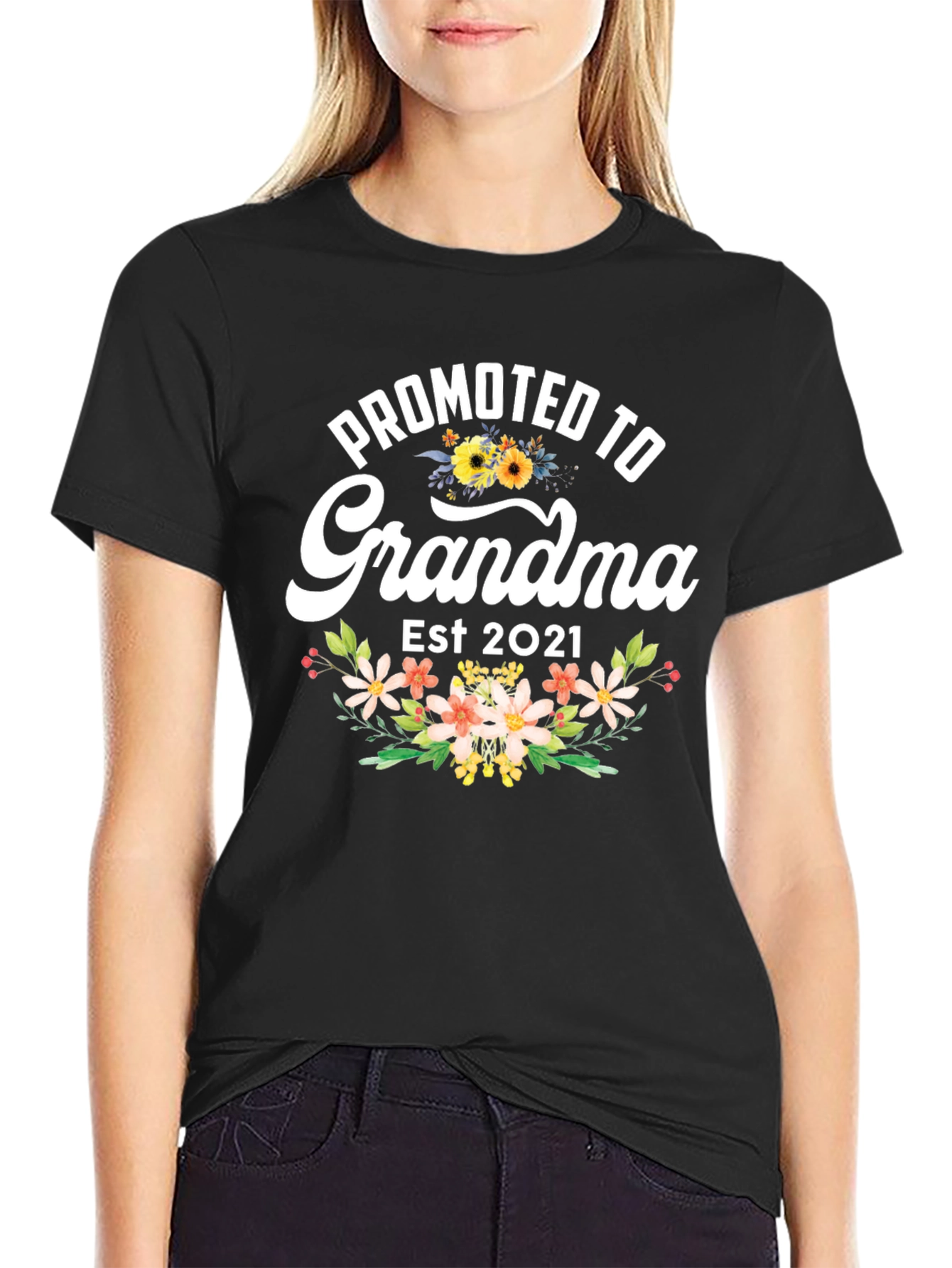 Promoted to Grandma 2021 T-Shirt