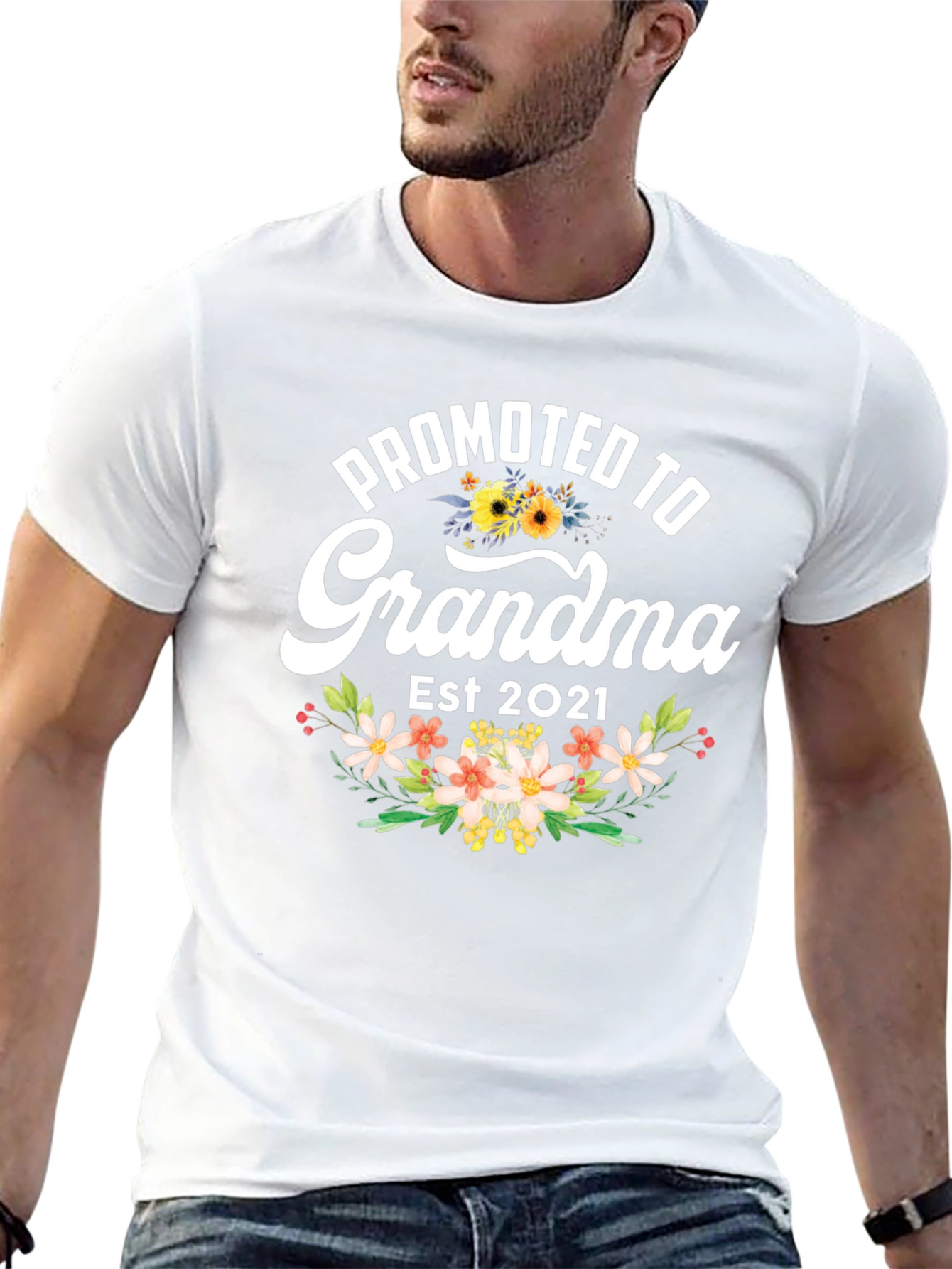 Promoted to Grandma 2021 T-Shirt