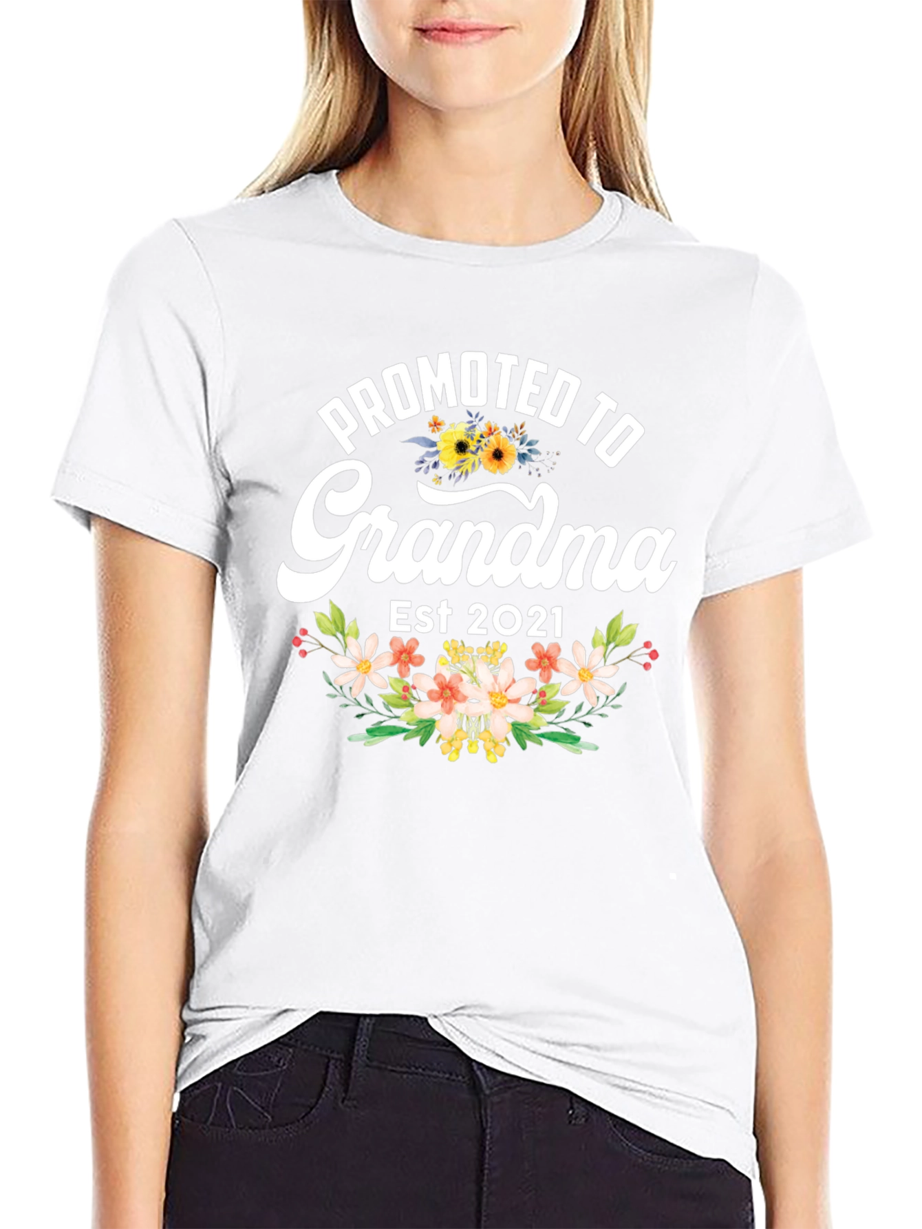 Promoted to Grandma 2021 T-Shirt