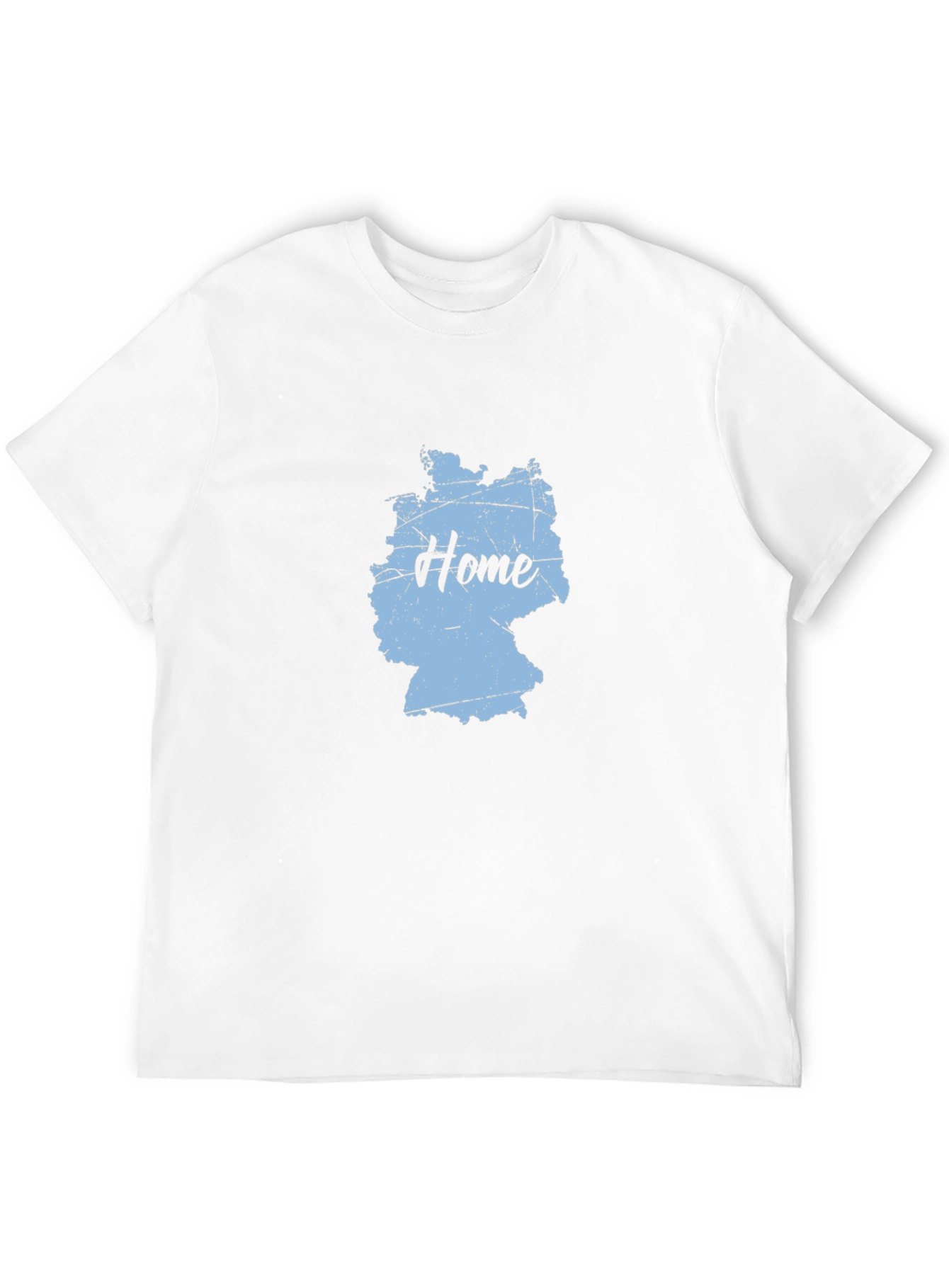 Home Germany Map Black T-Shirt