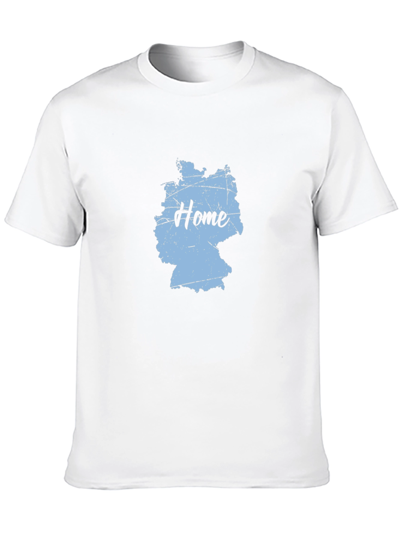 Home Germany Map Black T-Shirt