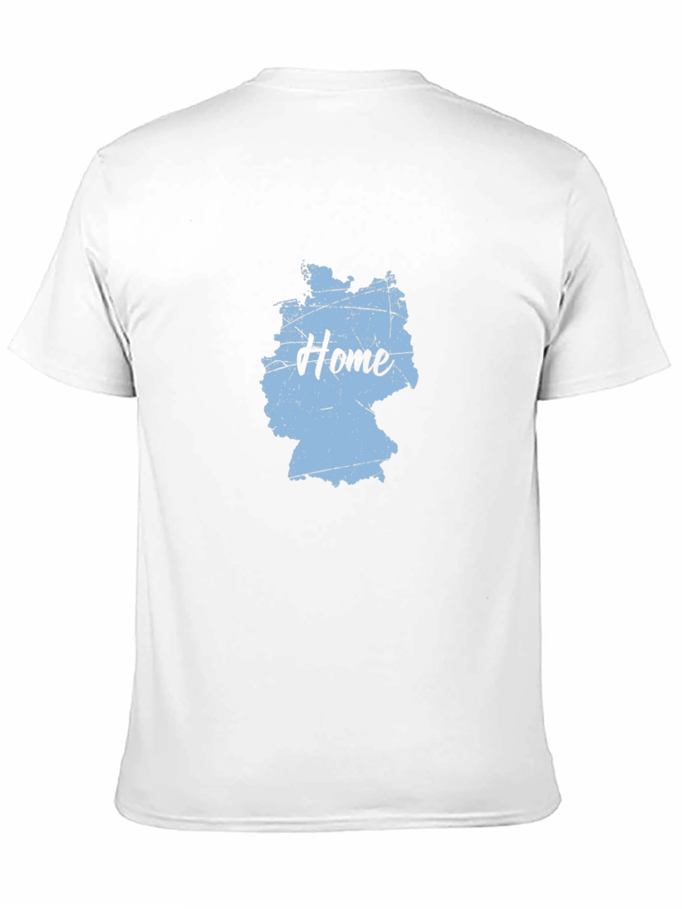 Home Germany Map Black T-Shirt