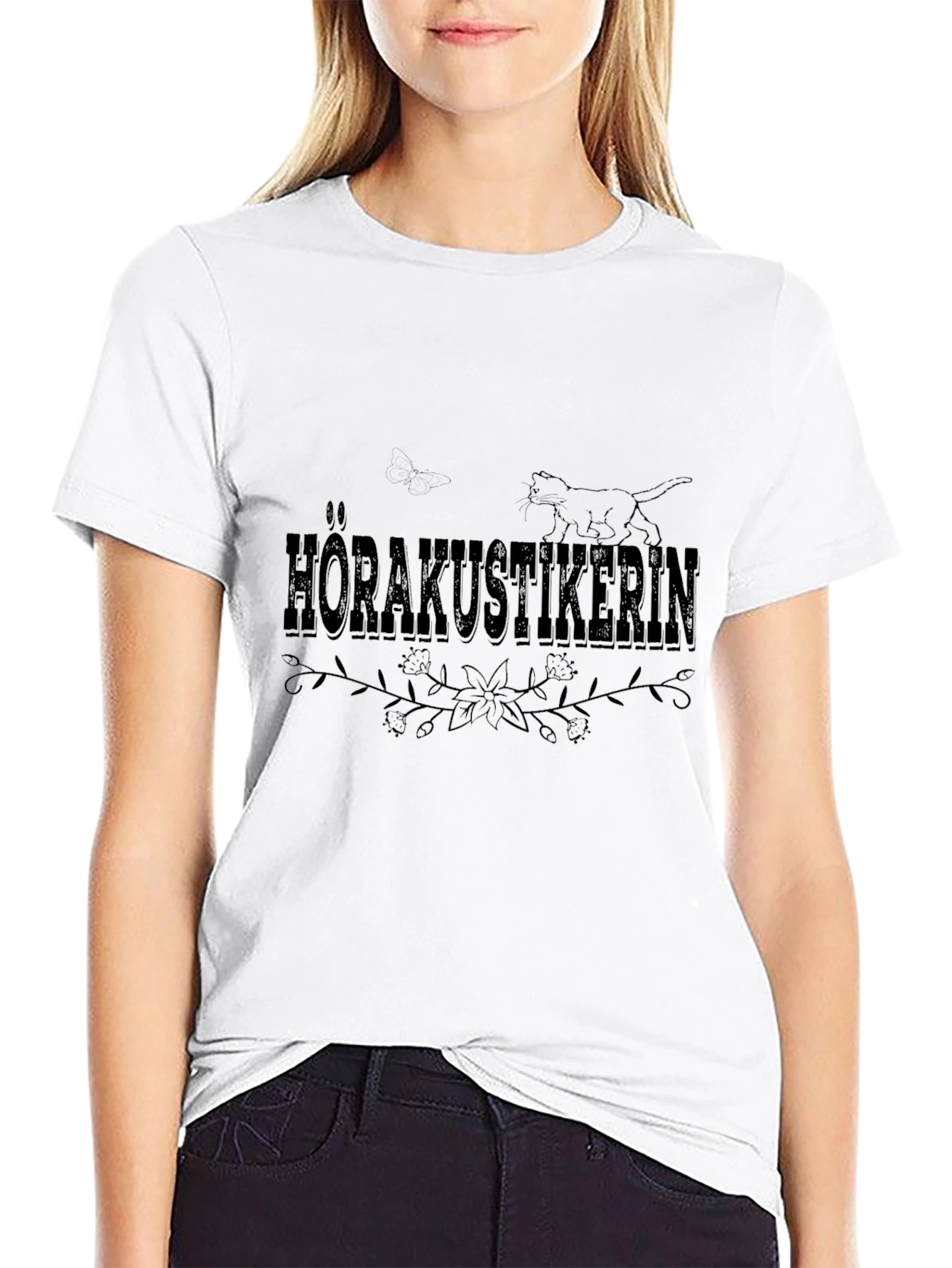 HÖRAKUSTIKERIN Graphic T-Shirt Black