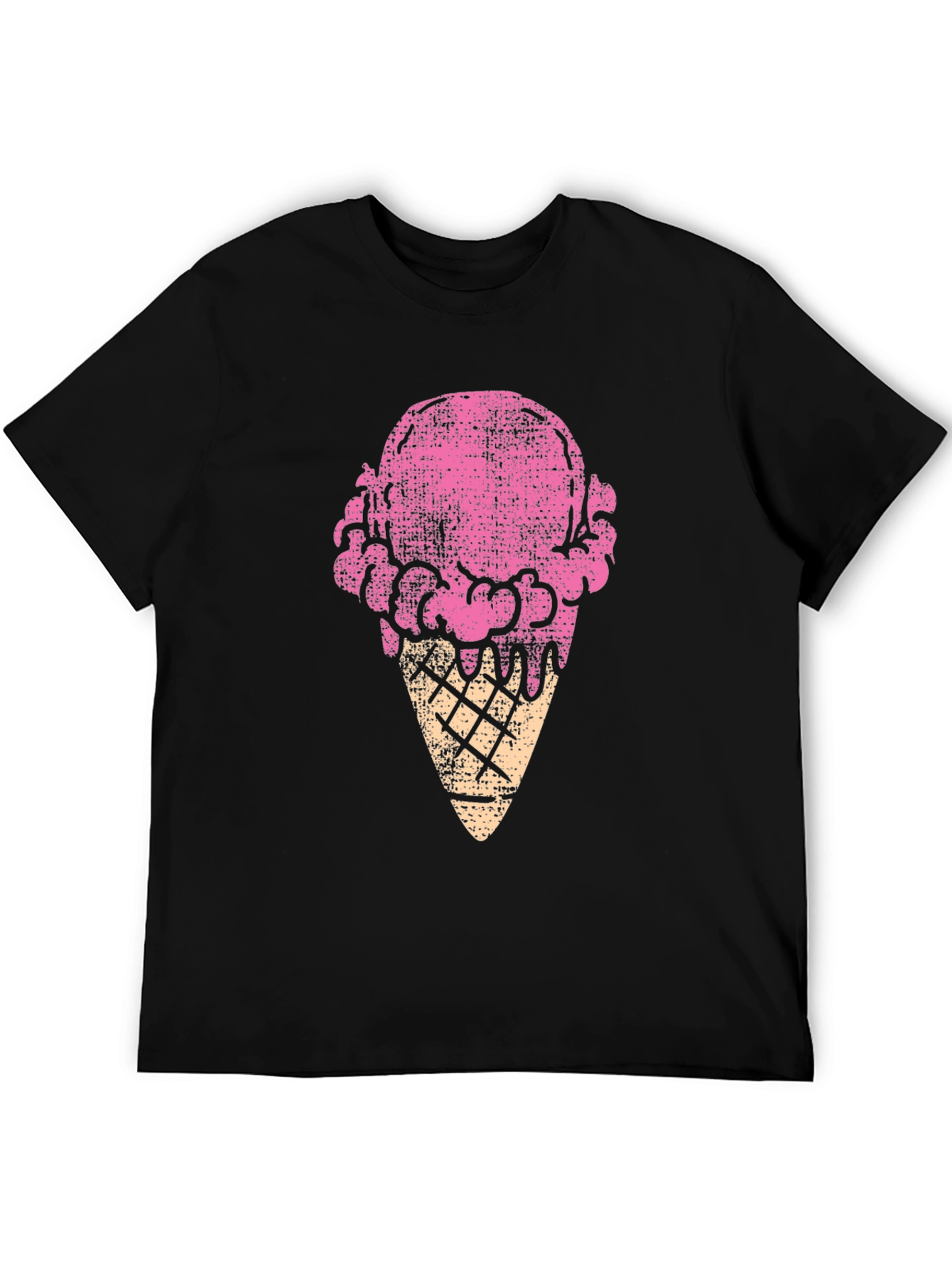 Ice Cream Cone Graphic Tee - Fun & Stylish