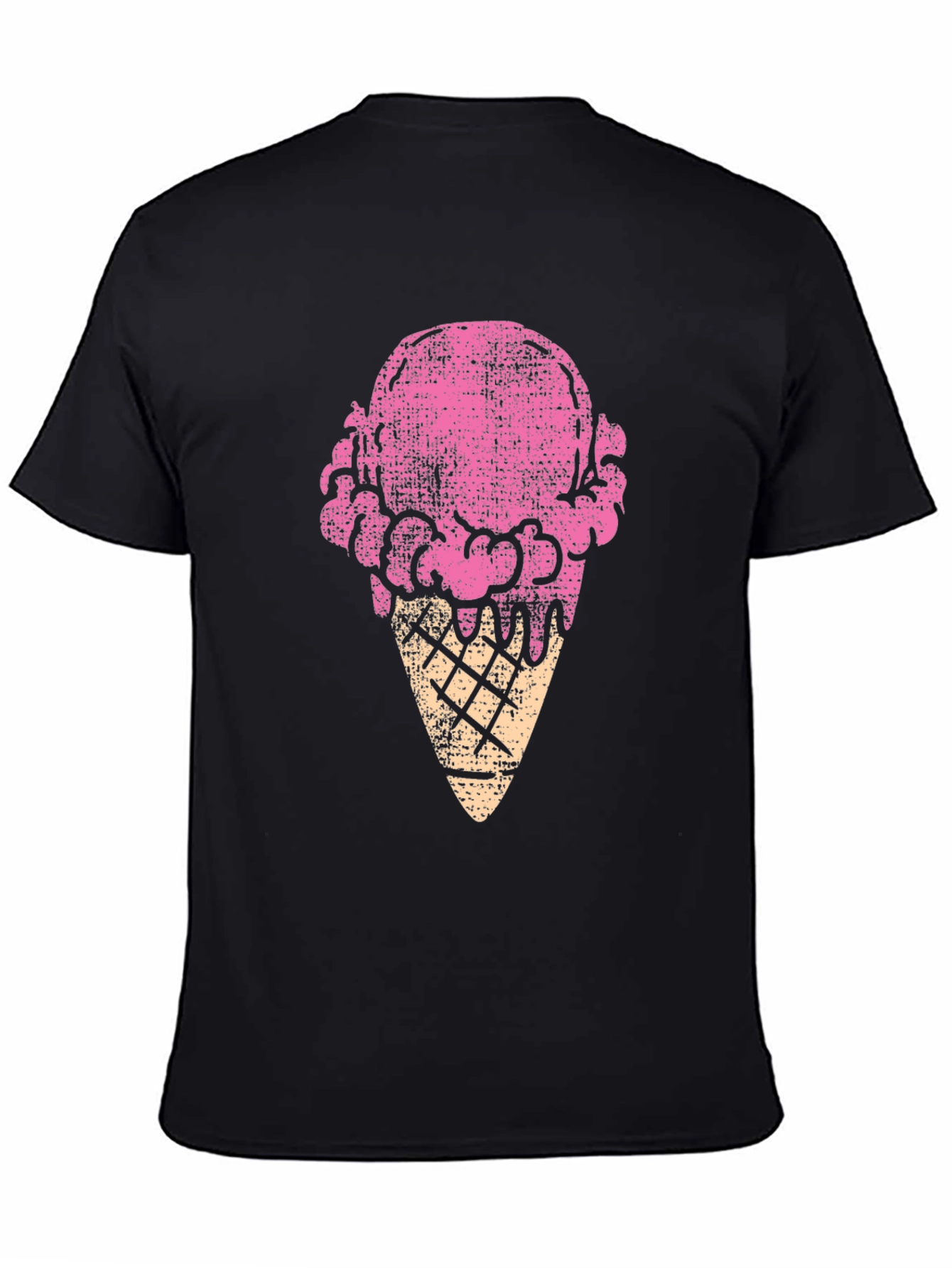 Ice Cream Cone Graphic Tee - Fun & Stylish