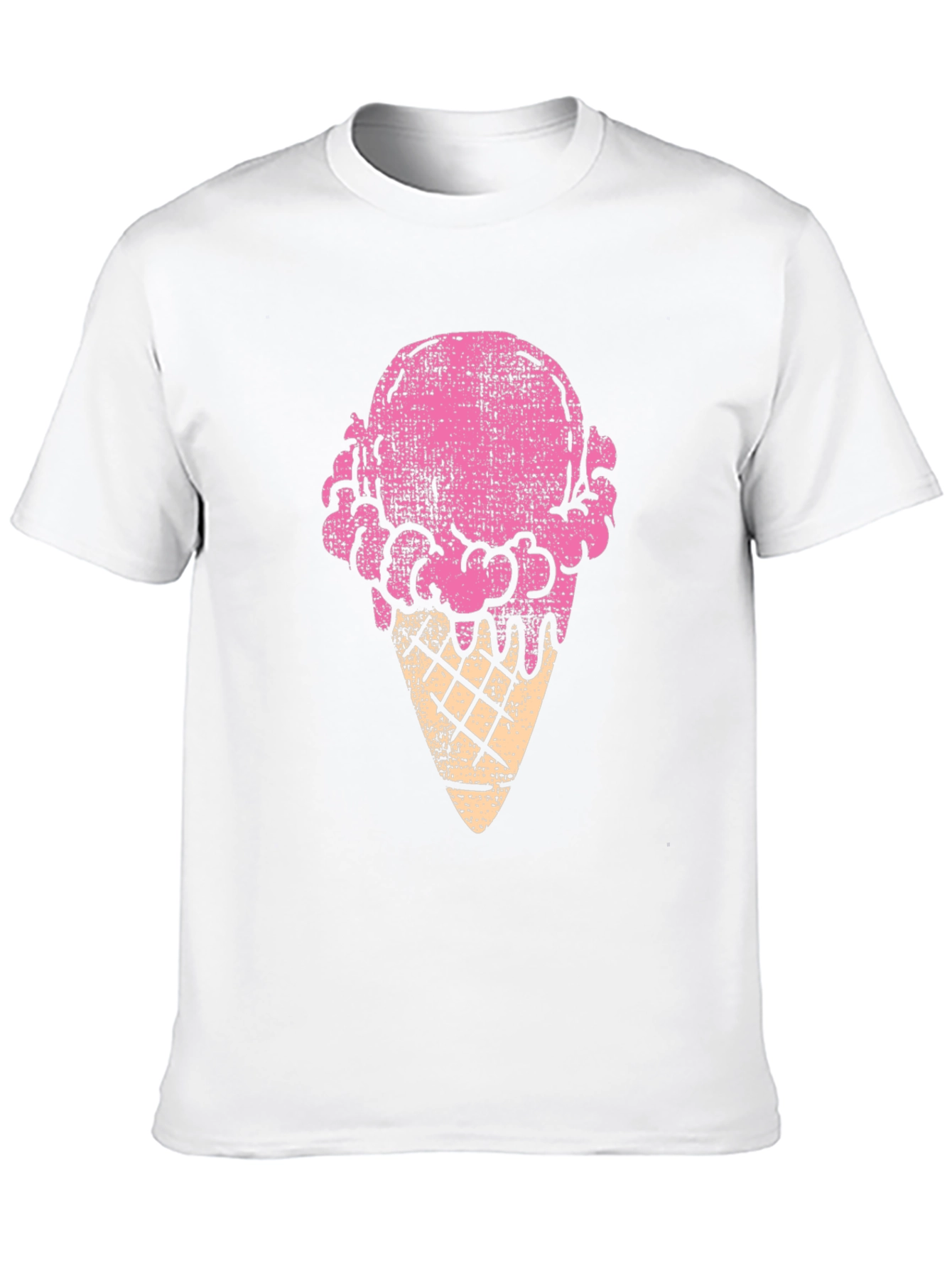 Ice Cream Cone Graphic Tee - Fun & Stylish