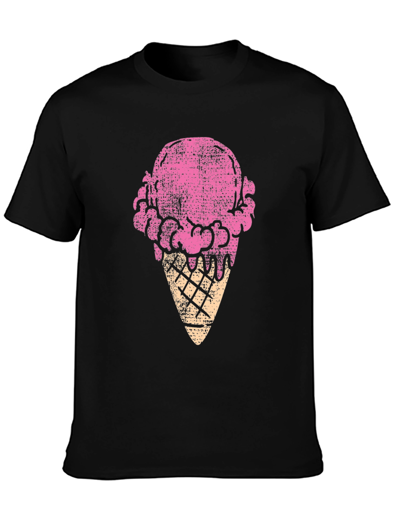 Ice Cream Cone Graphic Tee - Fun & Stylish