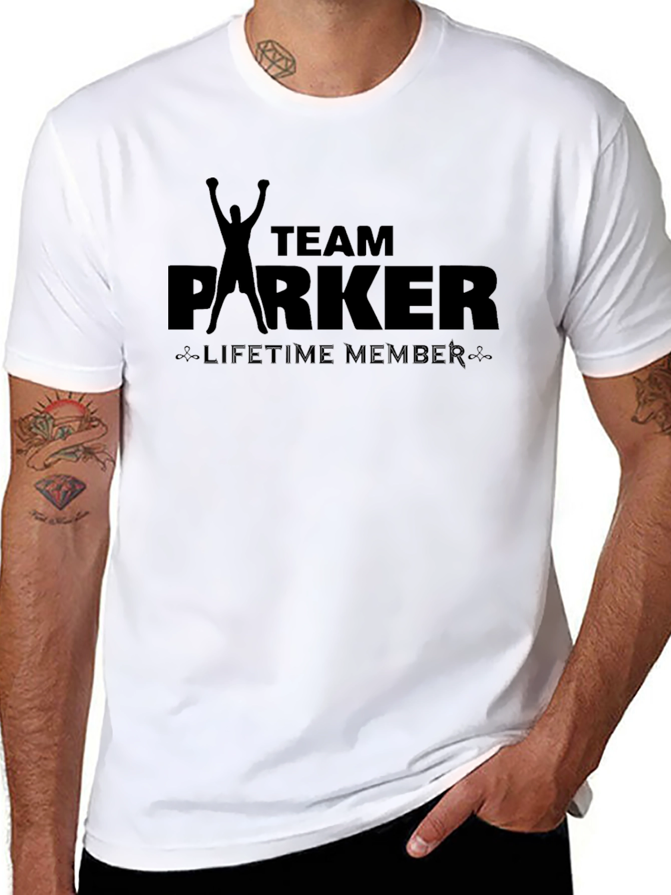 Team Parker Lifetime Member Graphic Tee