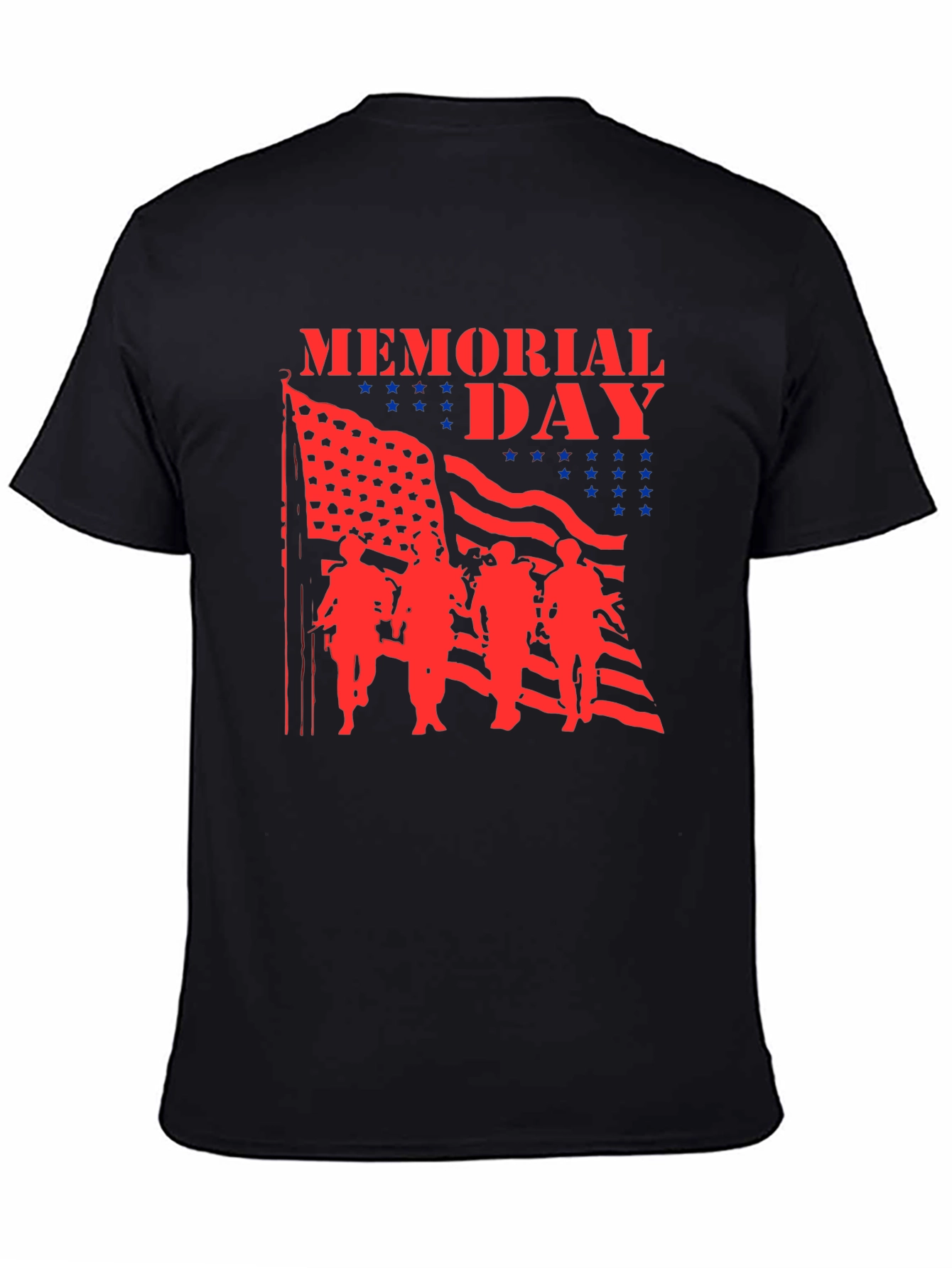 Memorial Day Graphic T-Shirt - Patriotic Design