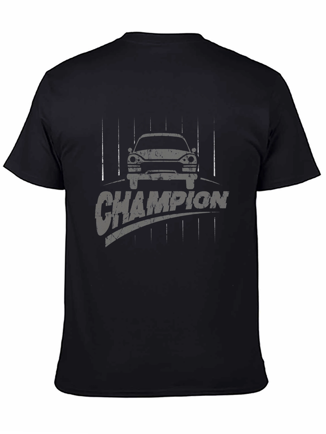 Champion Car Graphic Tee - Mens Black T-Shirt