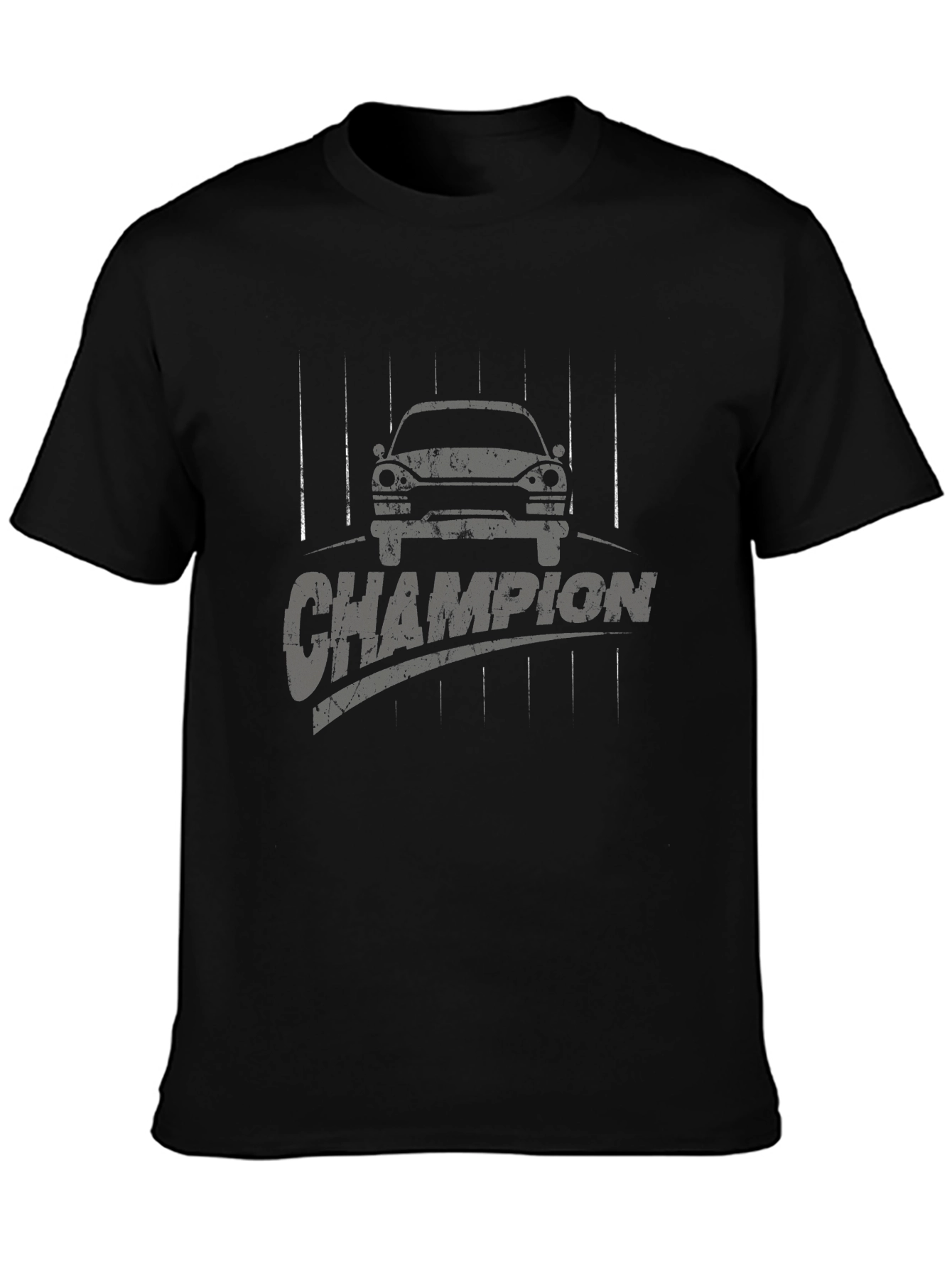 Champion Car Graphic Tee - Mens Black T-Shirt