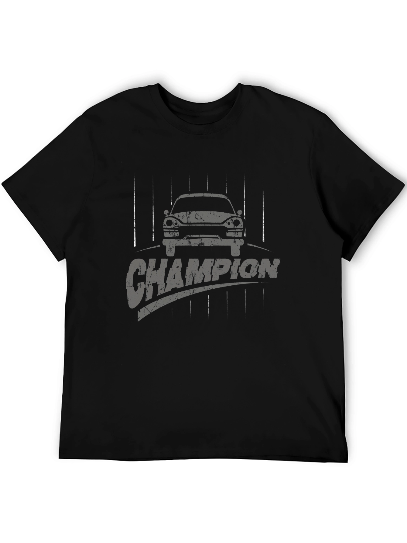 Champion Car Graphic Tee - Mens Black T-Shirt