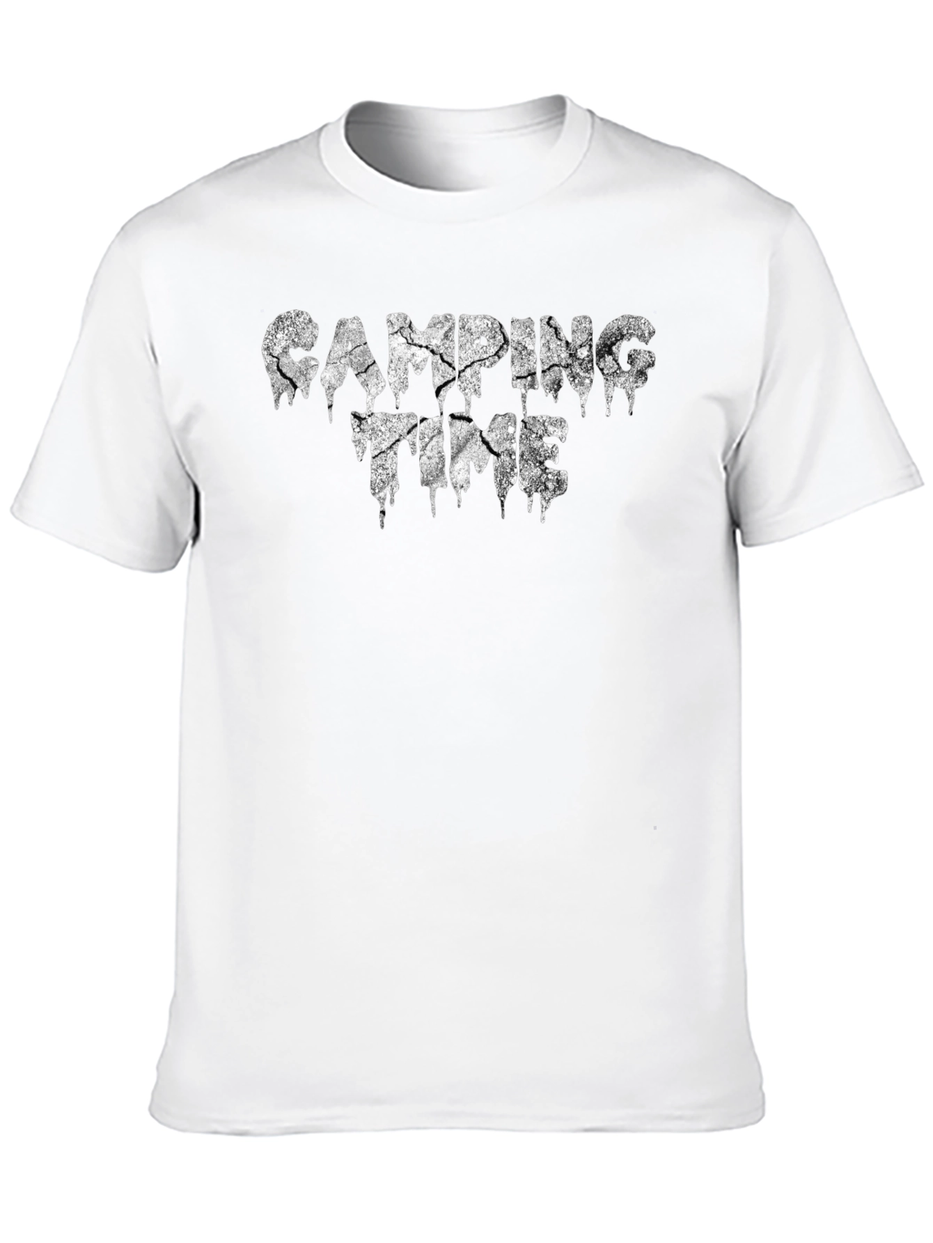 Camping Time Graphic Tee - Black