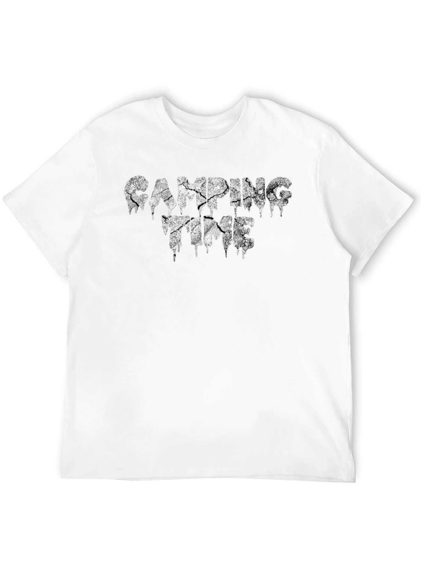 Camping Time Graphic Tee - Black