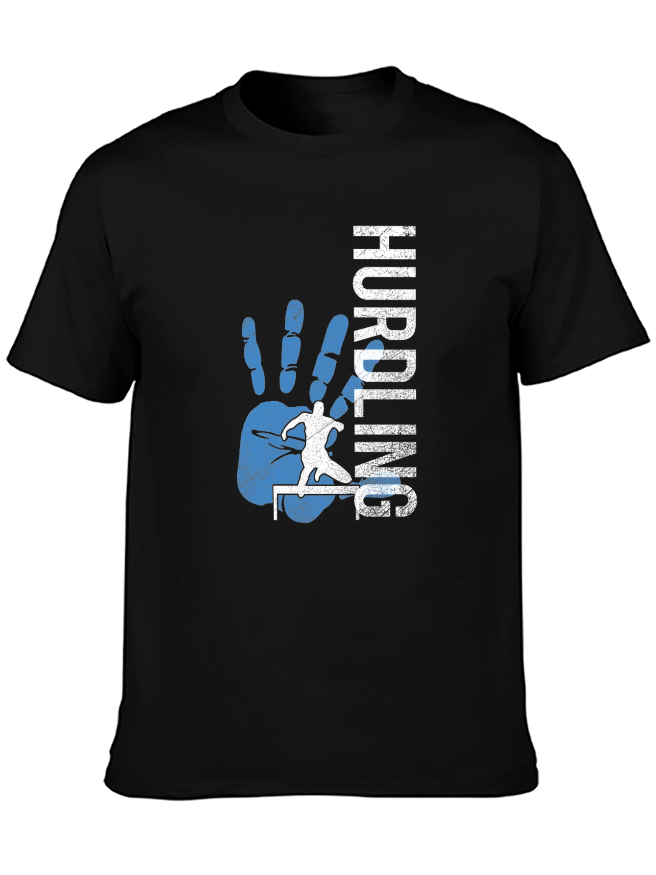 Hurdling Graphic Tee - Track and Field T-Shirt