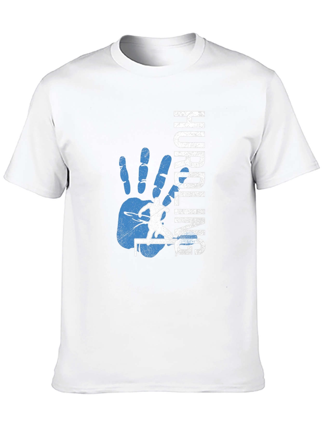 Hurdling Graphic Tee - Track and Field T-Shirt