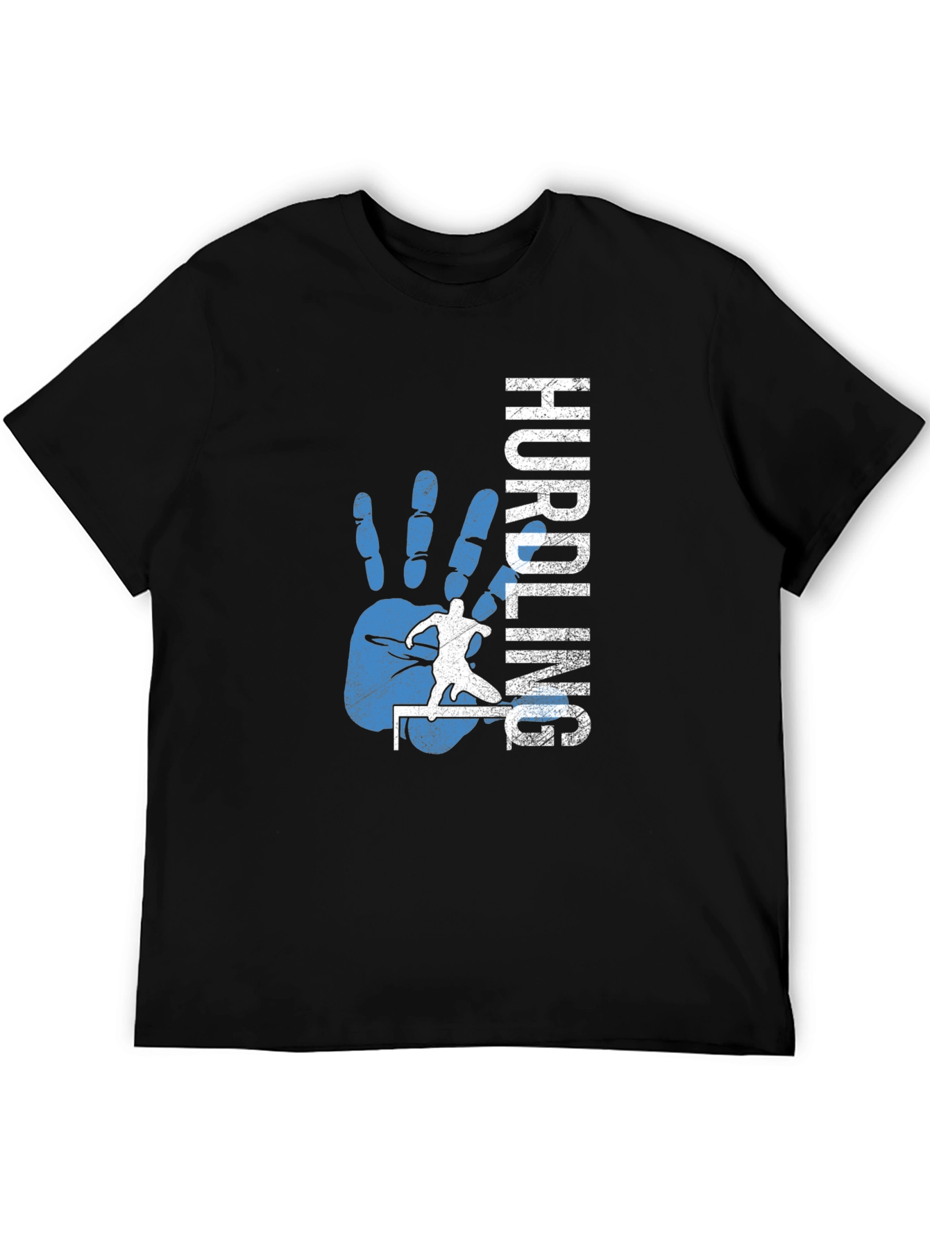 Hurdling Graphic Tee - Track and Field T-Shirt
