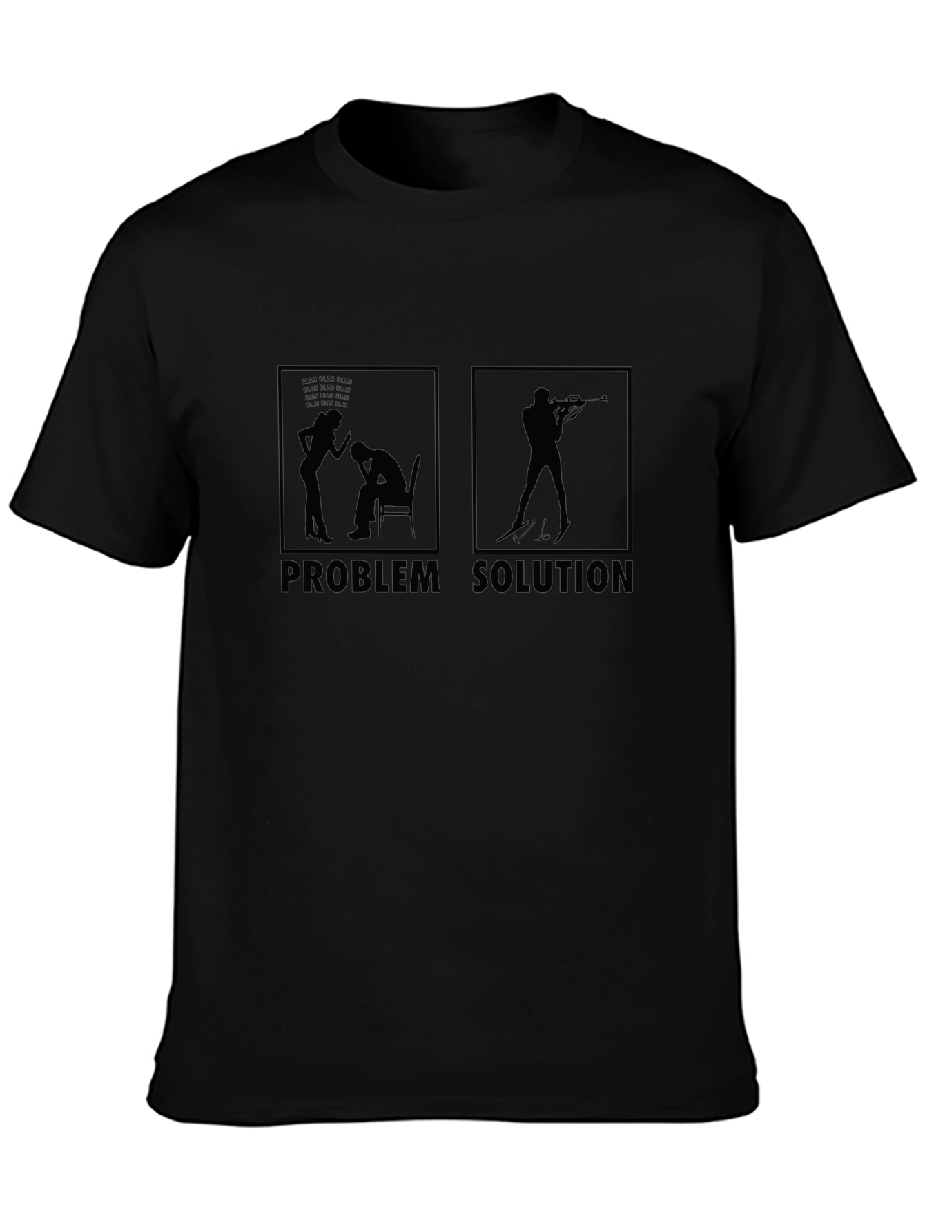 Problem Solution Biathlon T-Shirt