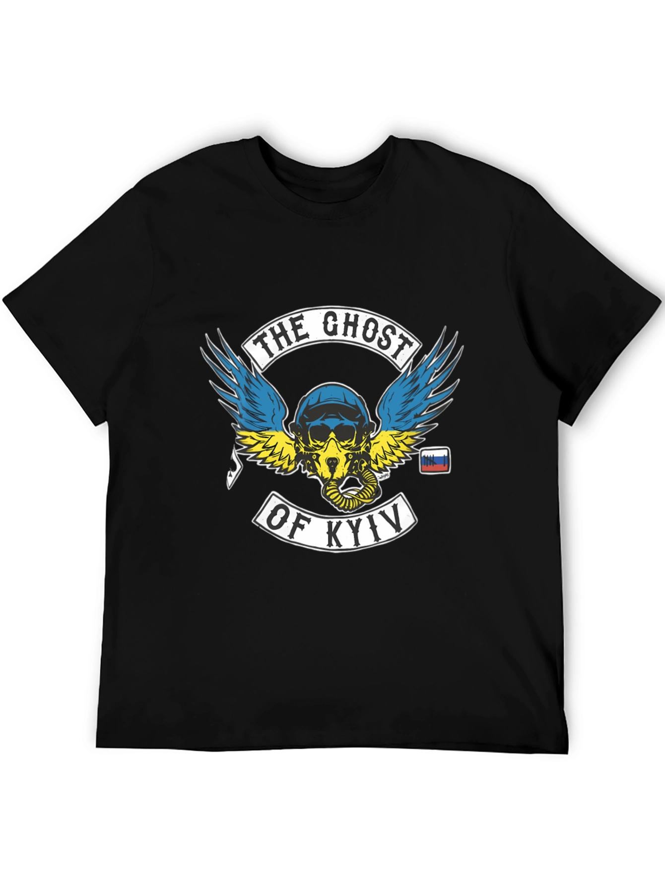 Ghost of Kyiv Ukraine T-Shirt - Patriotic Design