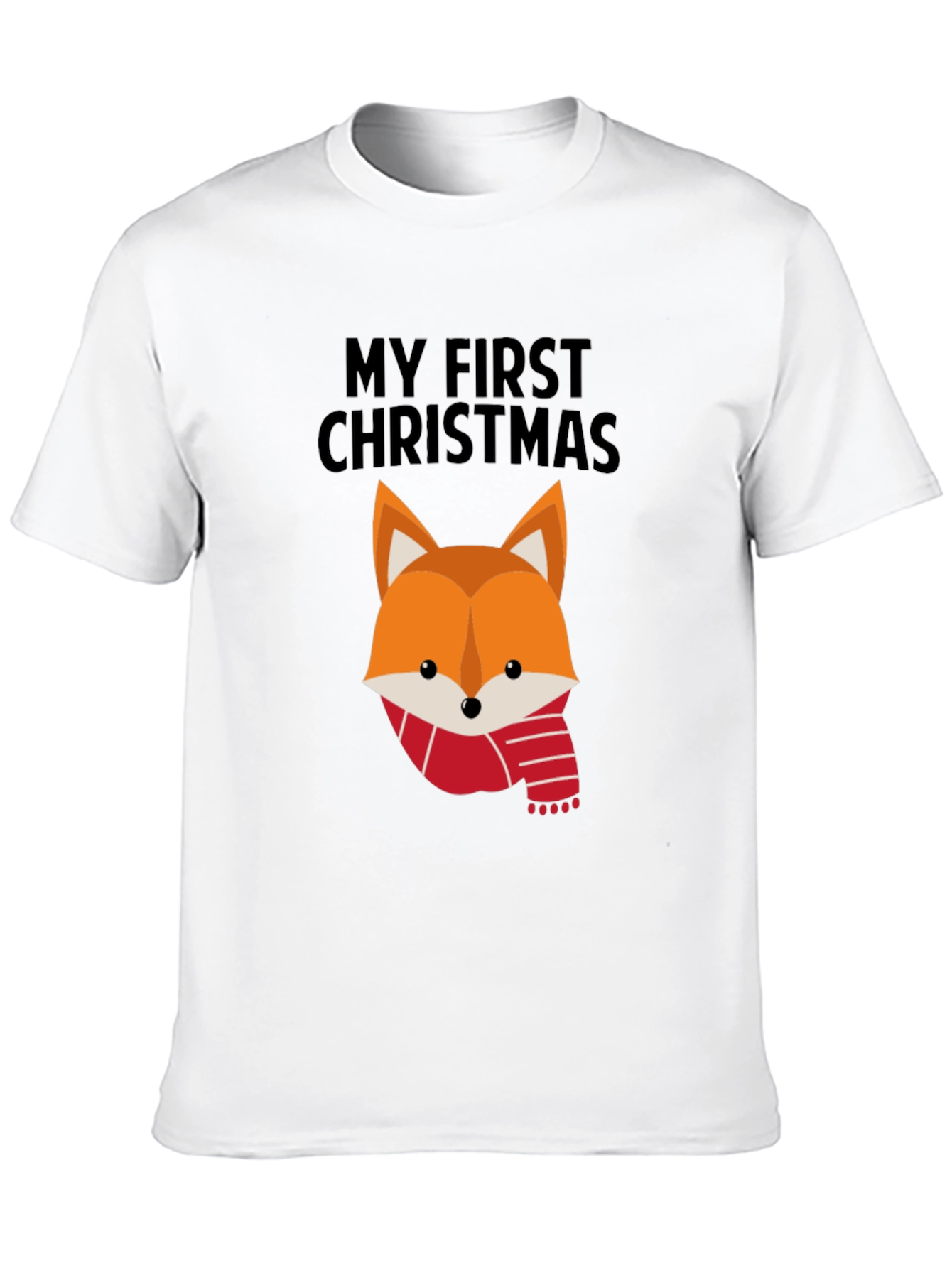 My First Christmas Fox T-Shirt