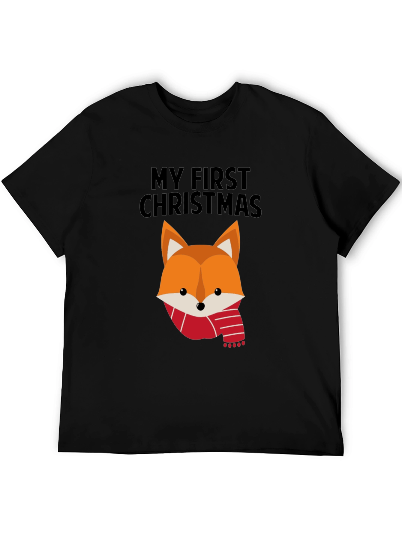 My First Christmas Fox T-Shirt