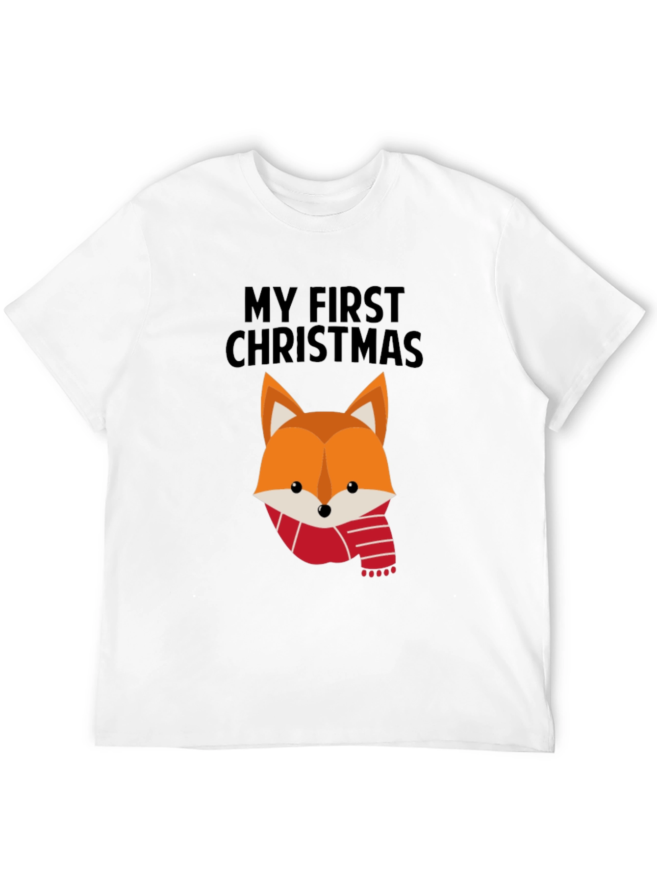 My First Christmas Fox T-Shirt