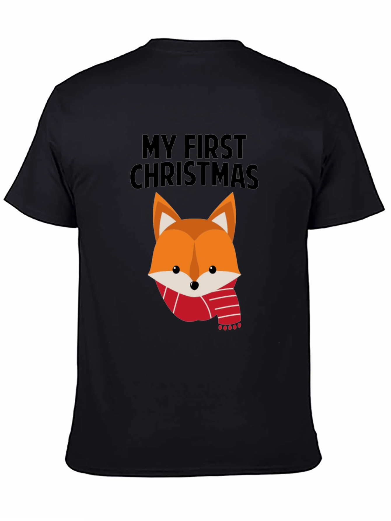 My First Christmas Fox T-Shirt