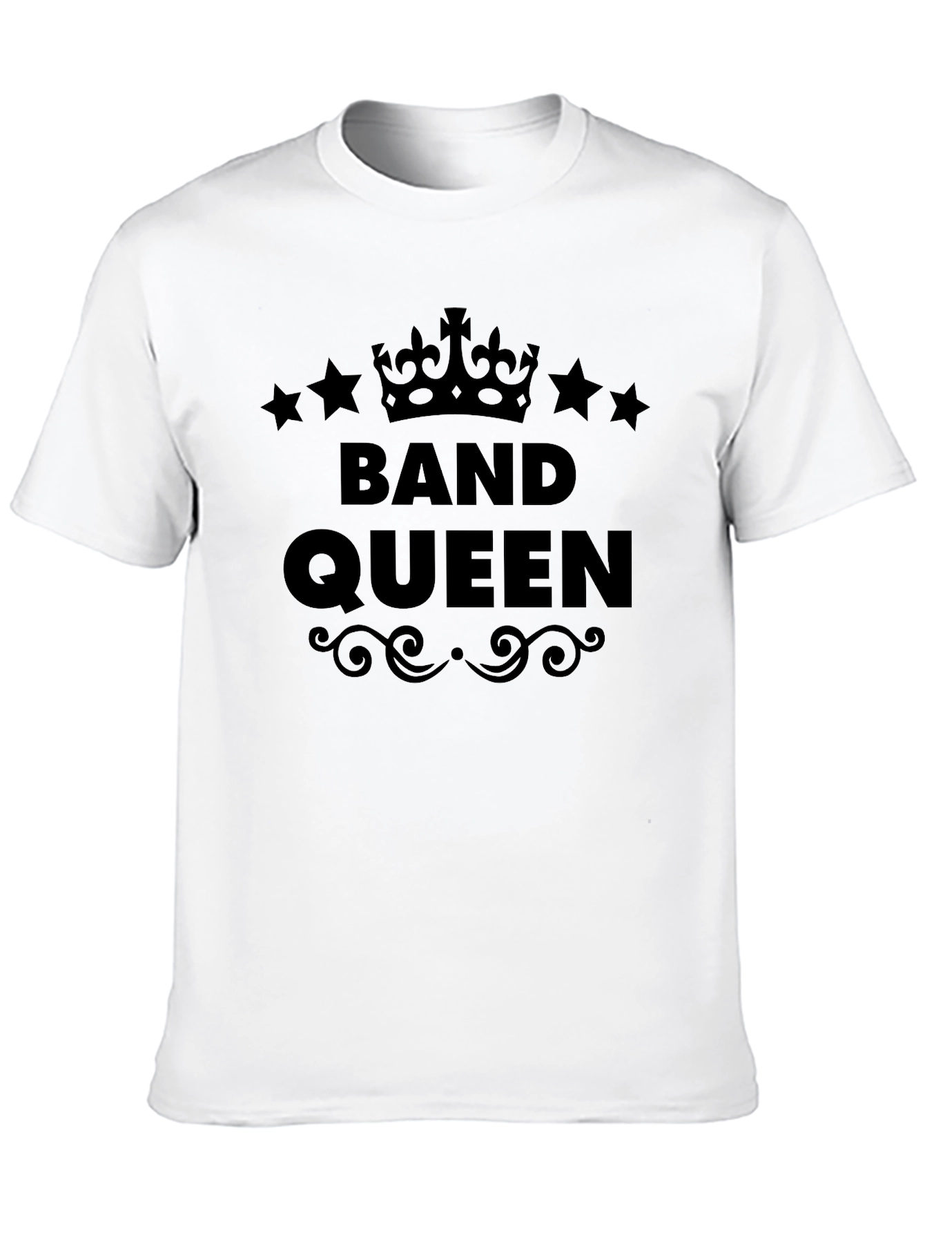 Band Queen T-Shirt - Black