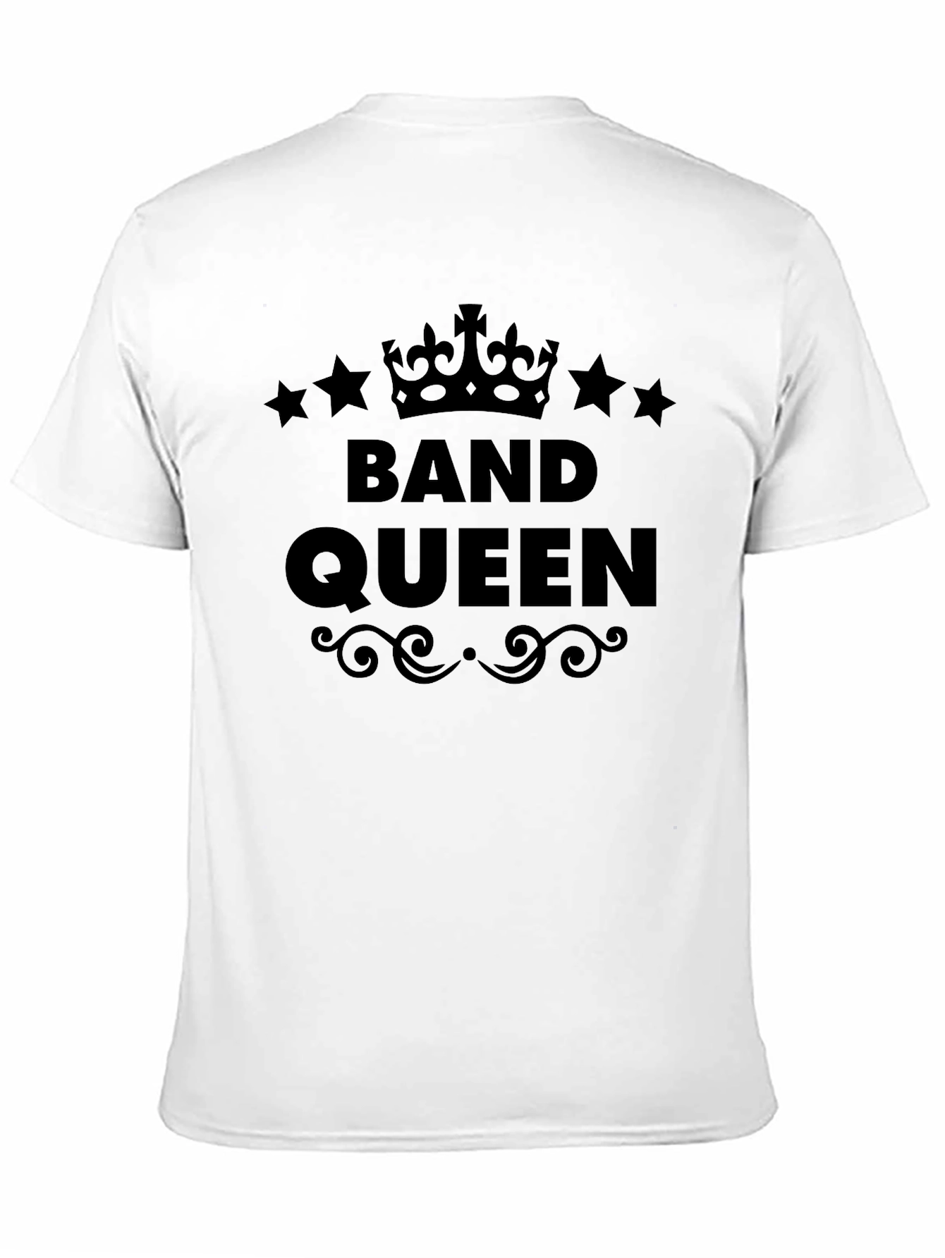 Band Queen T-Shirt - Black