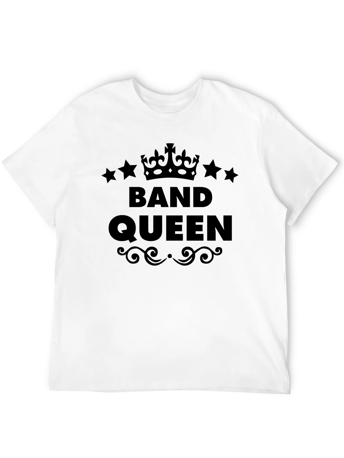 Band Queen T-Shirt - Black