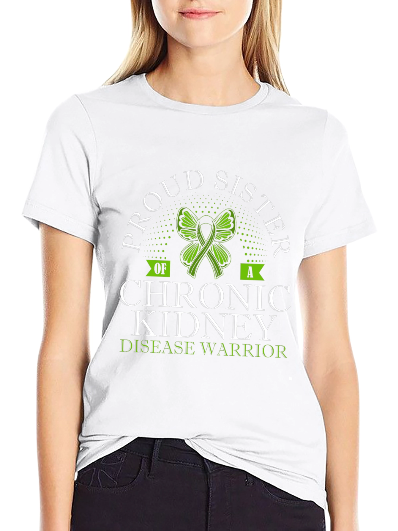 Proud Sister Chronic Kidney Disease Warrior T-Shirt