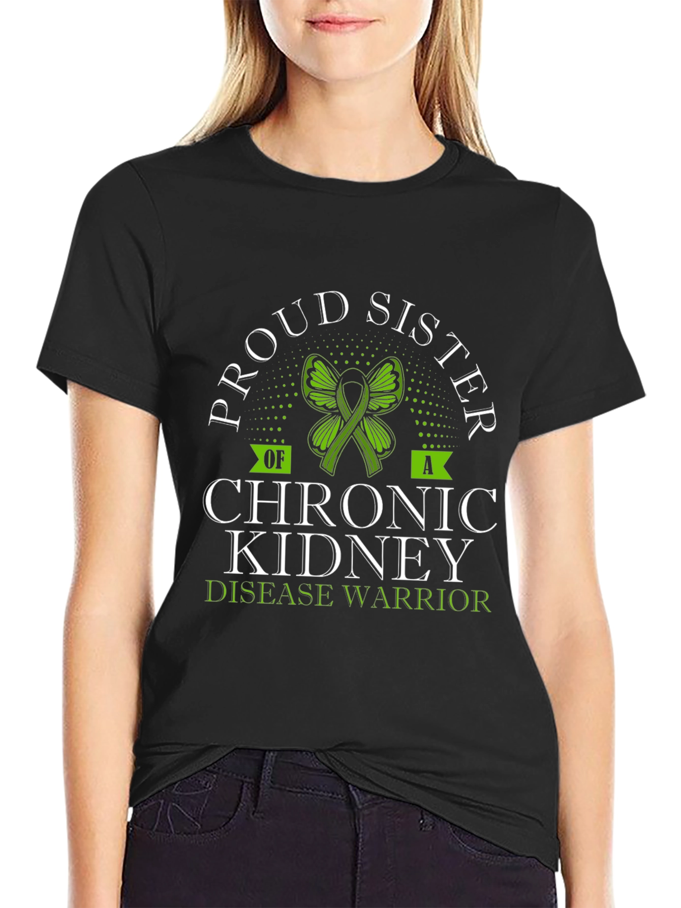 Proud Sister Chronic Kidney Disease Warrior T-Shirt