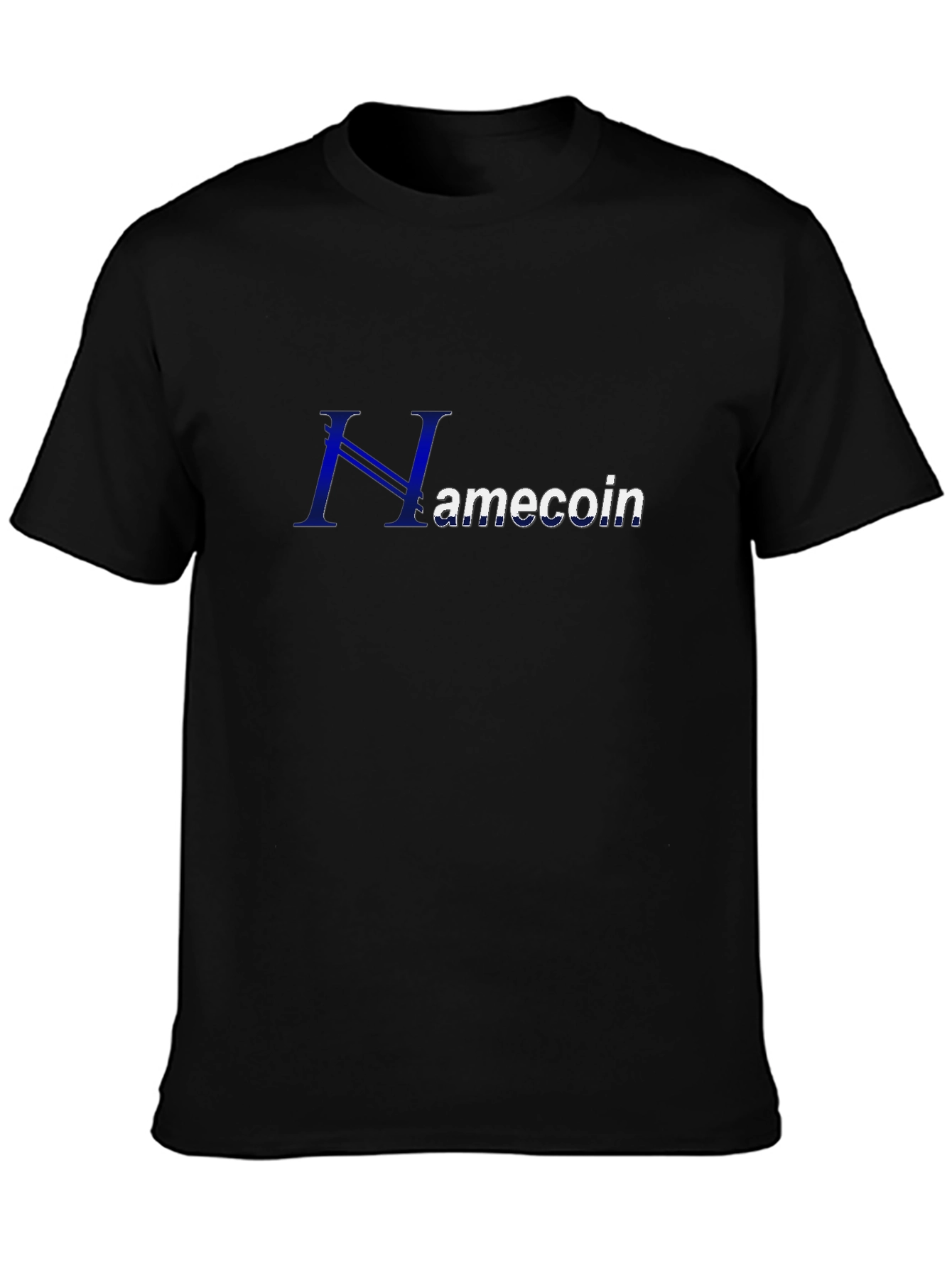 Namecoin Black Graphic Tee - Crypto Enthusiast