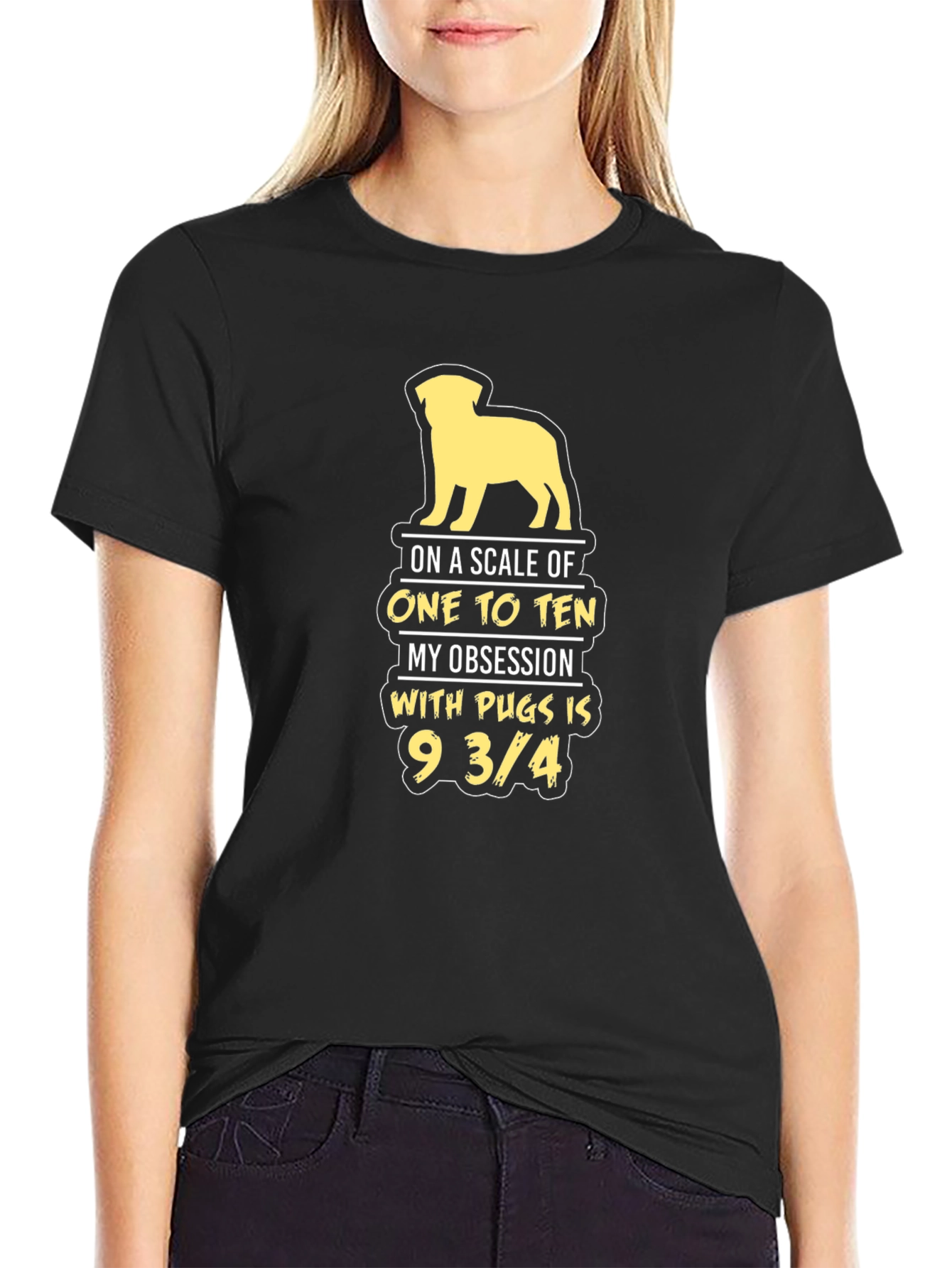Obsessed With Pugs Graphic Tee