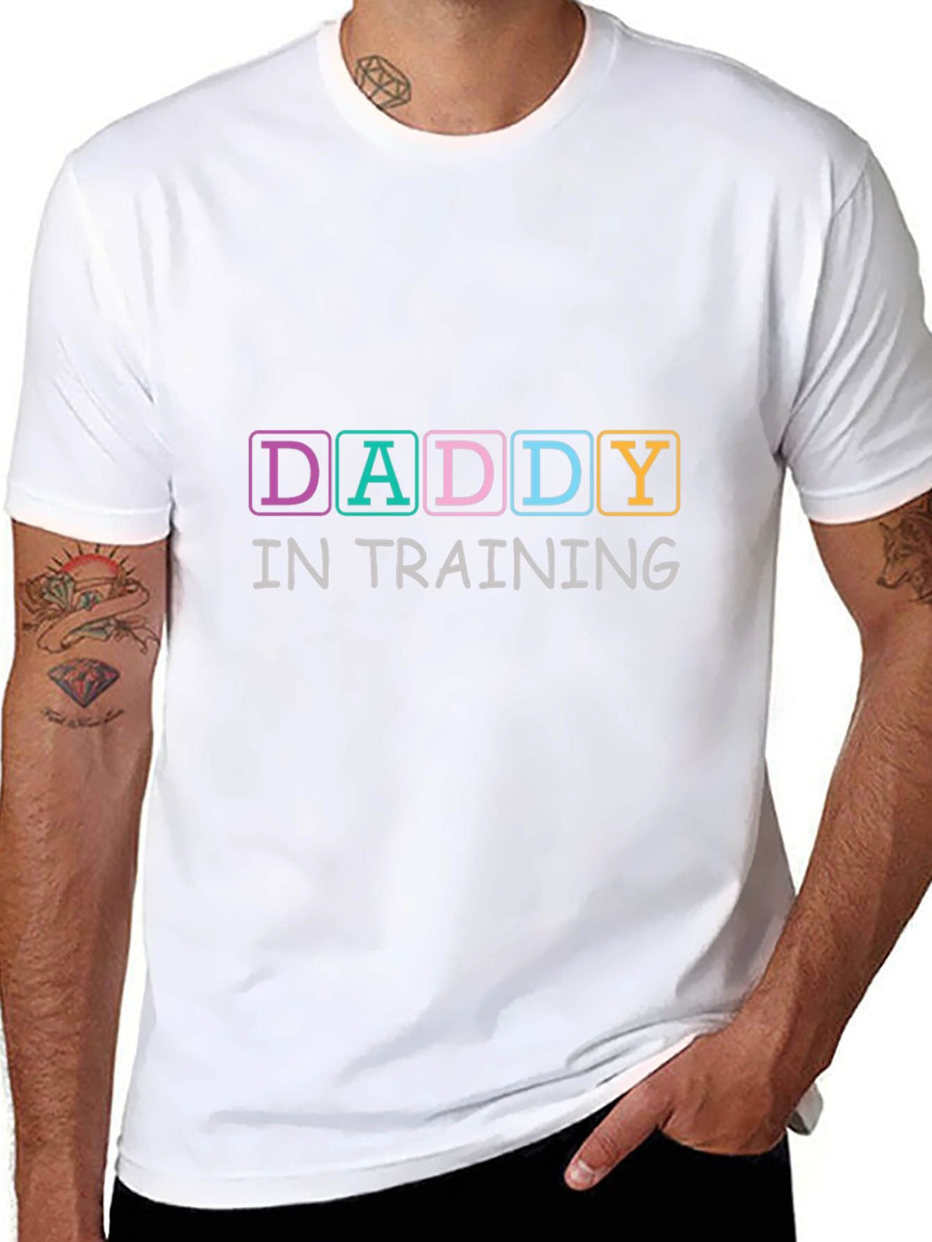 Daddy In Training T-Shirt - New Dad Gift