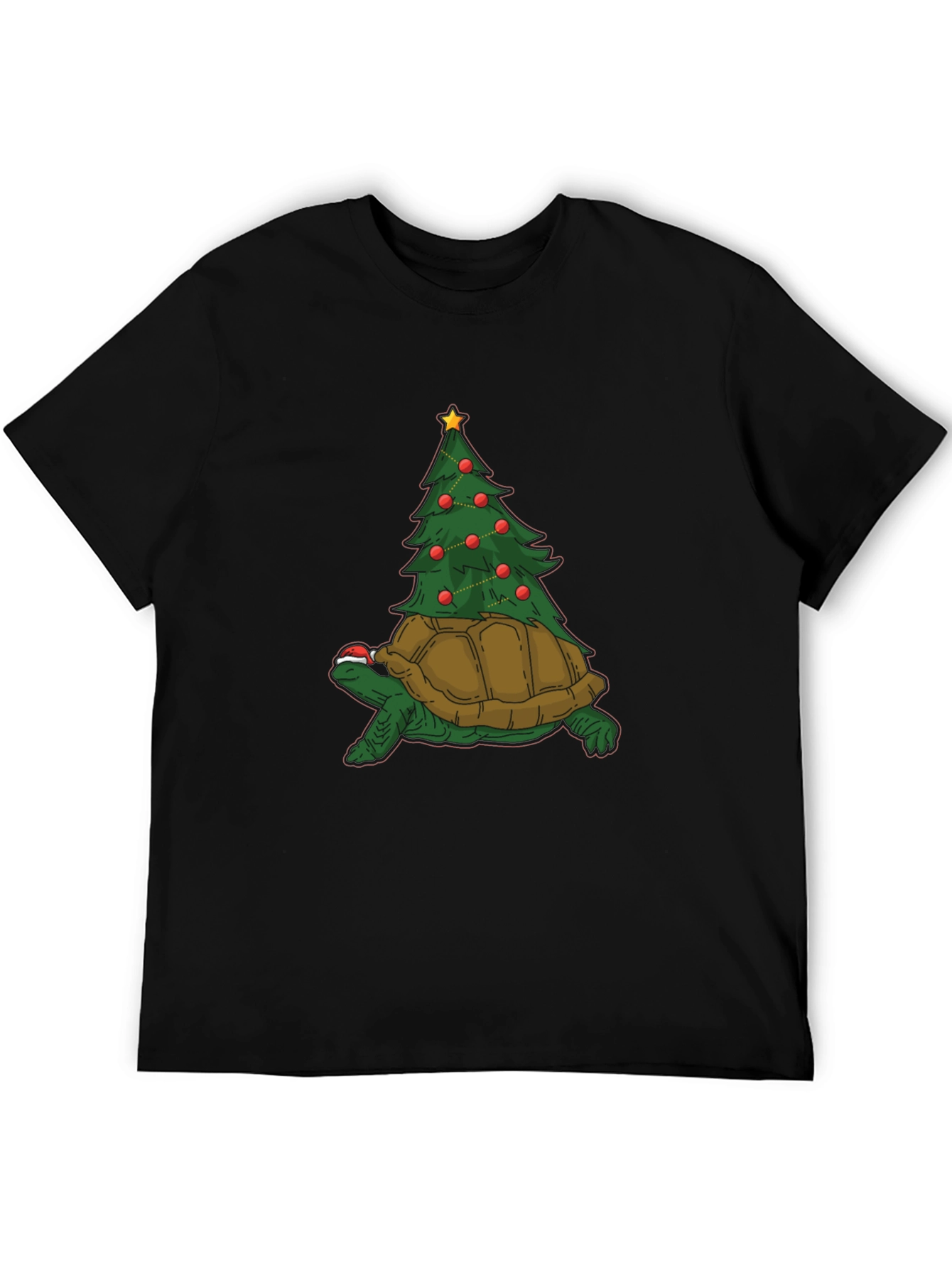 Turtle Christmas Tree T-Shirt