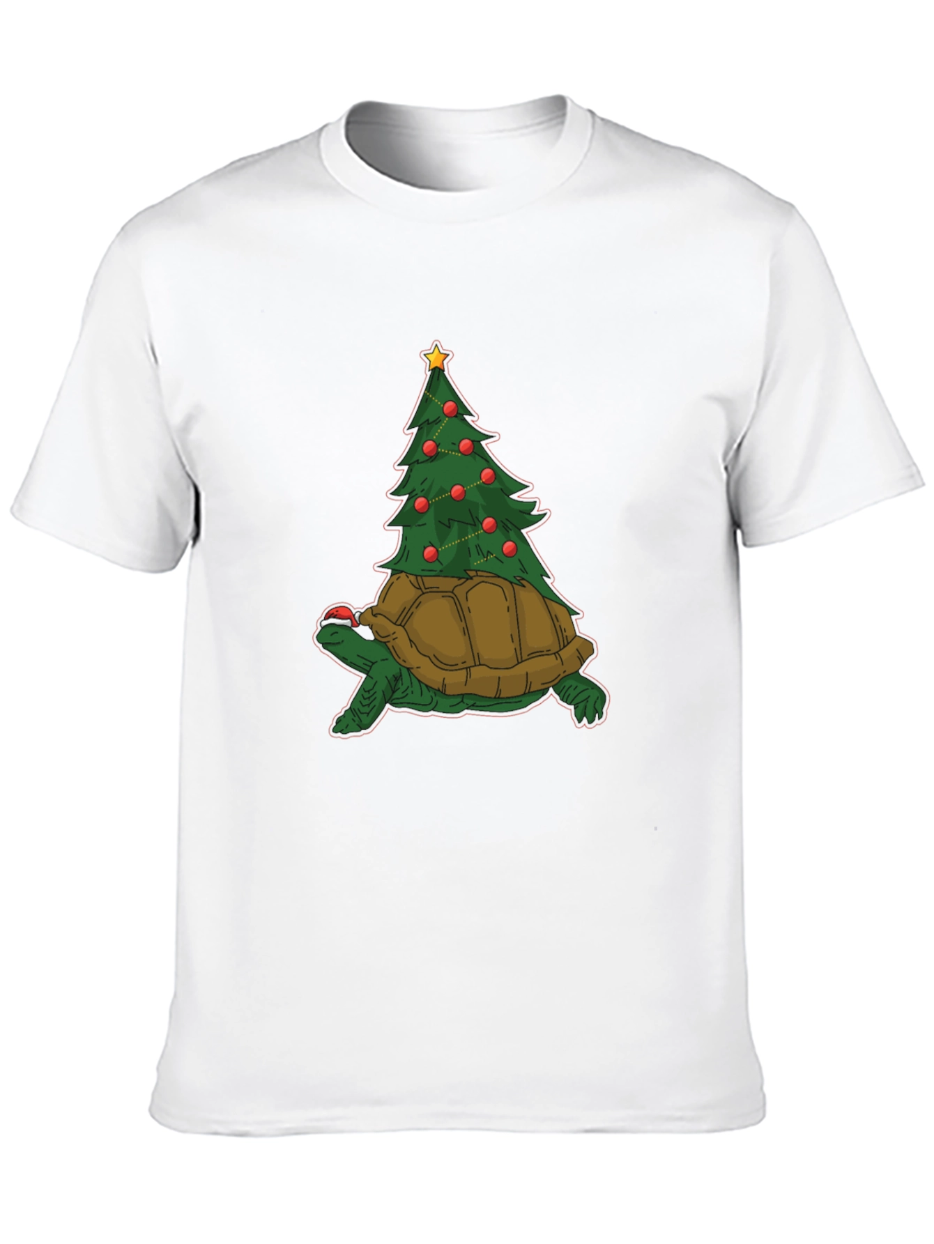 Turtle Christmas Tree T-Shirt