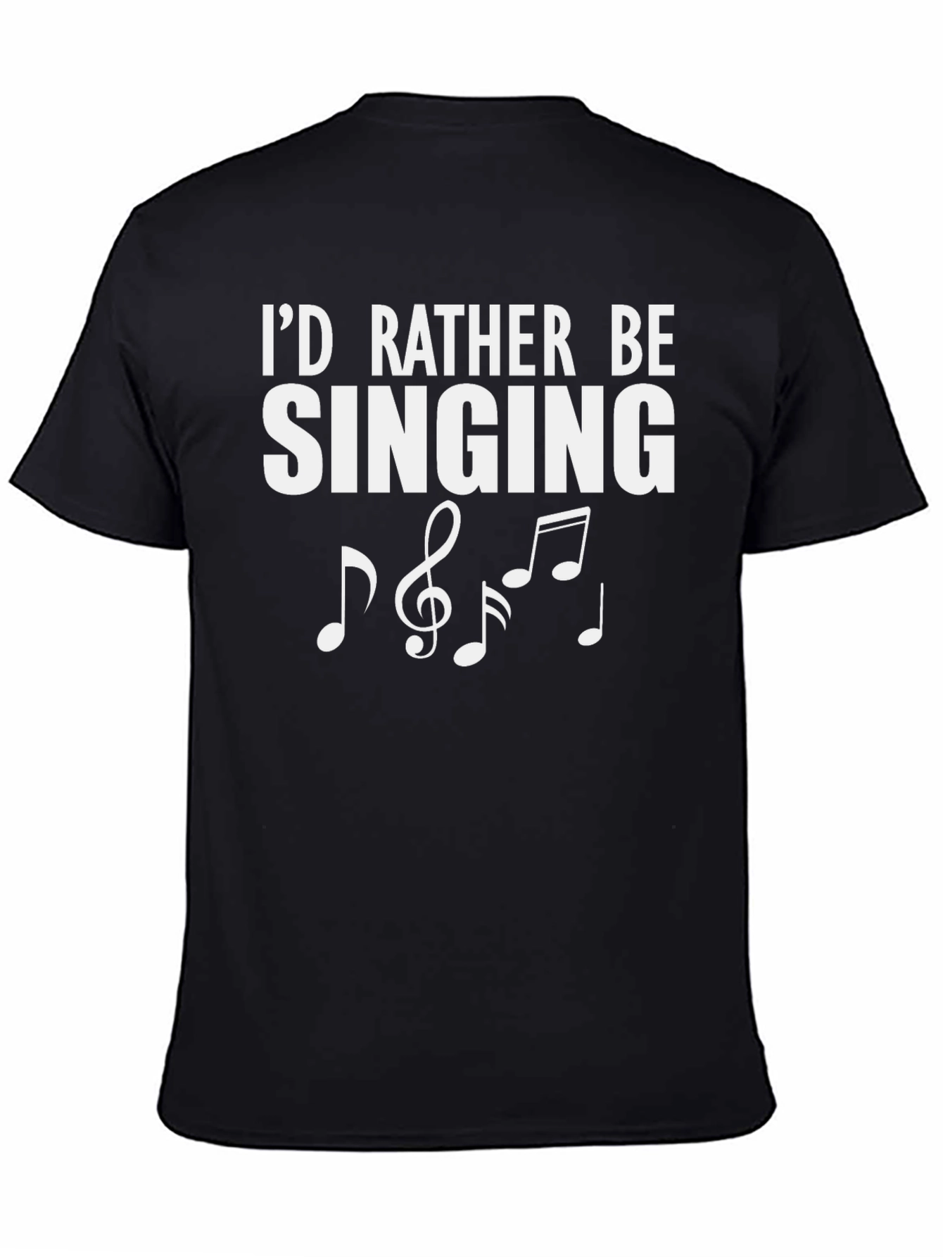 Singing T-Shirt - Musical Note Design