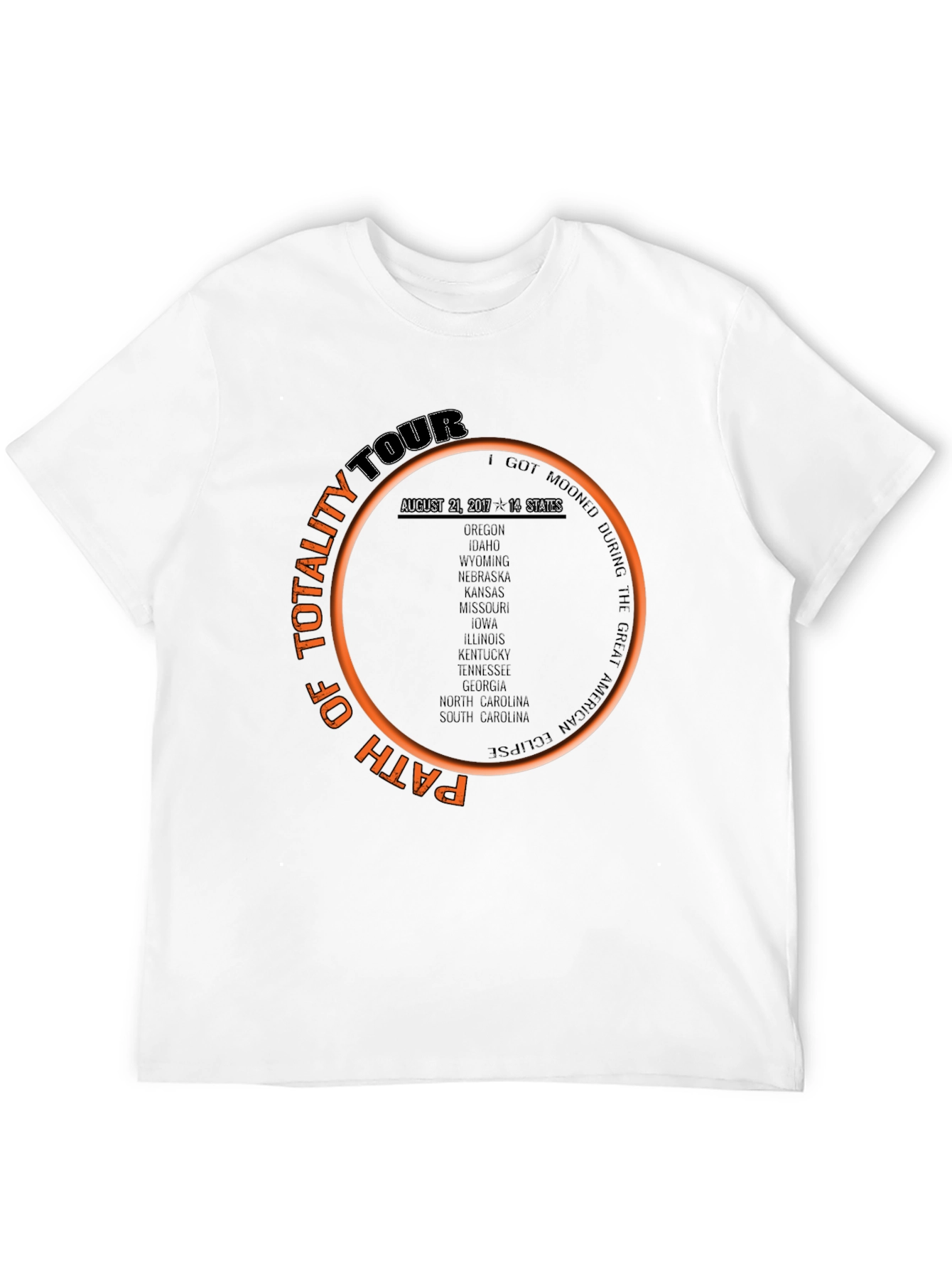 Total Solar Eclipse Tour T-Shirt