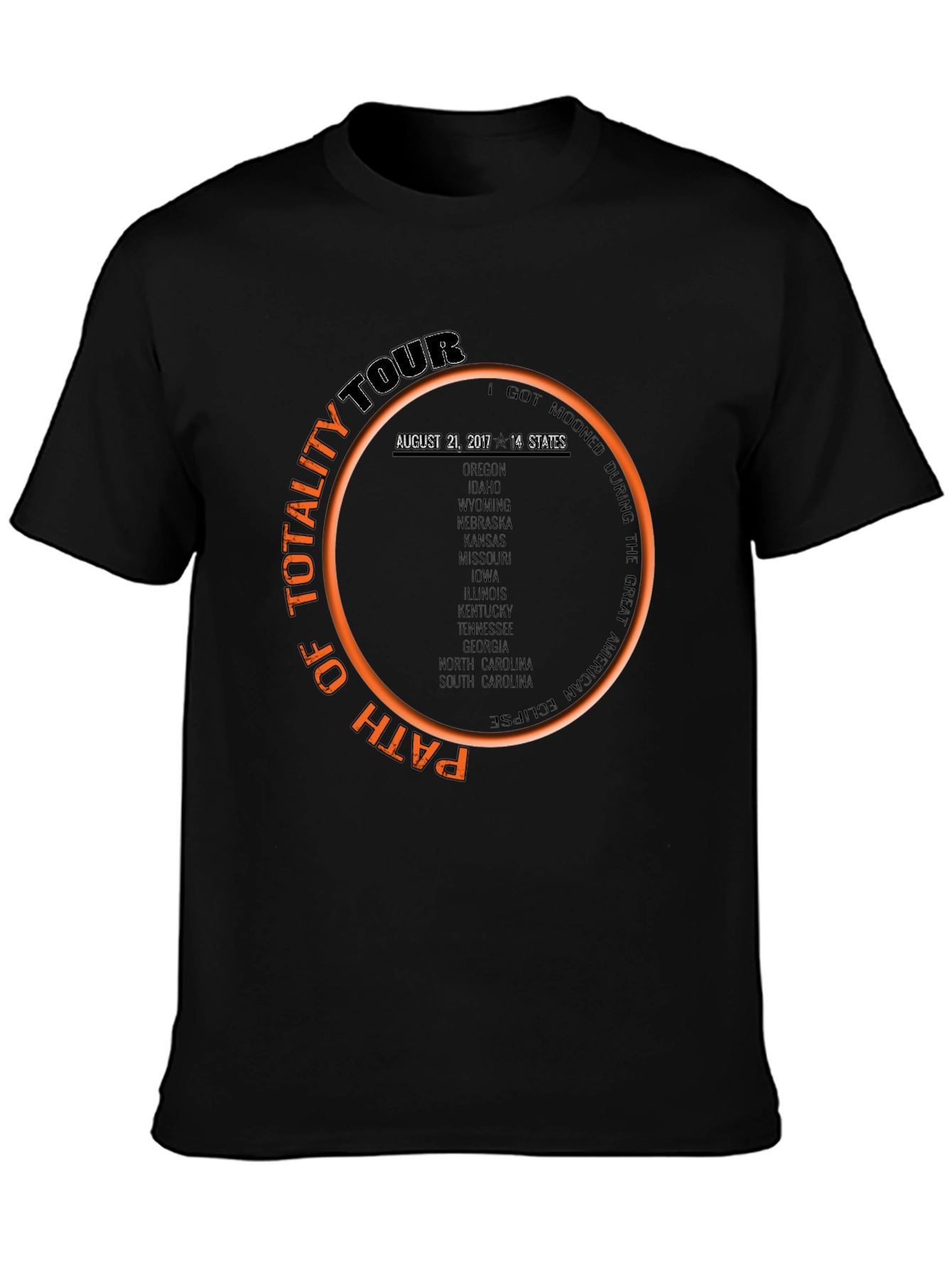 Total Solar Eclipse Tour T-Shirt