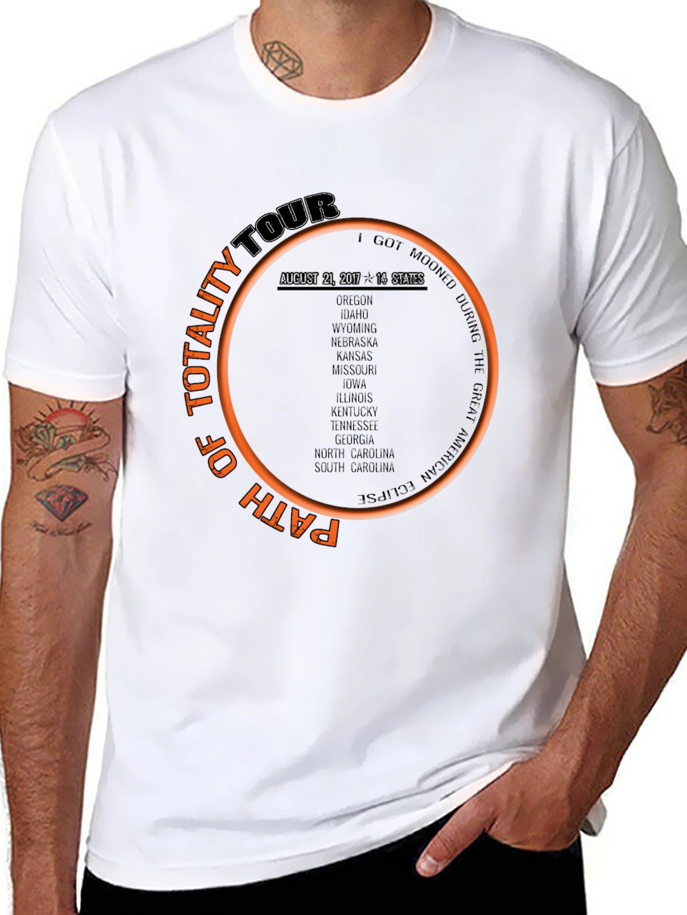 Total Solar Eclipse Tour T-Shirt