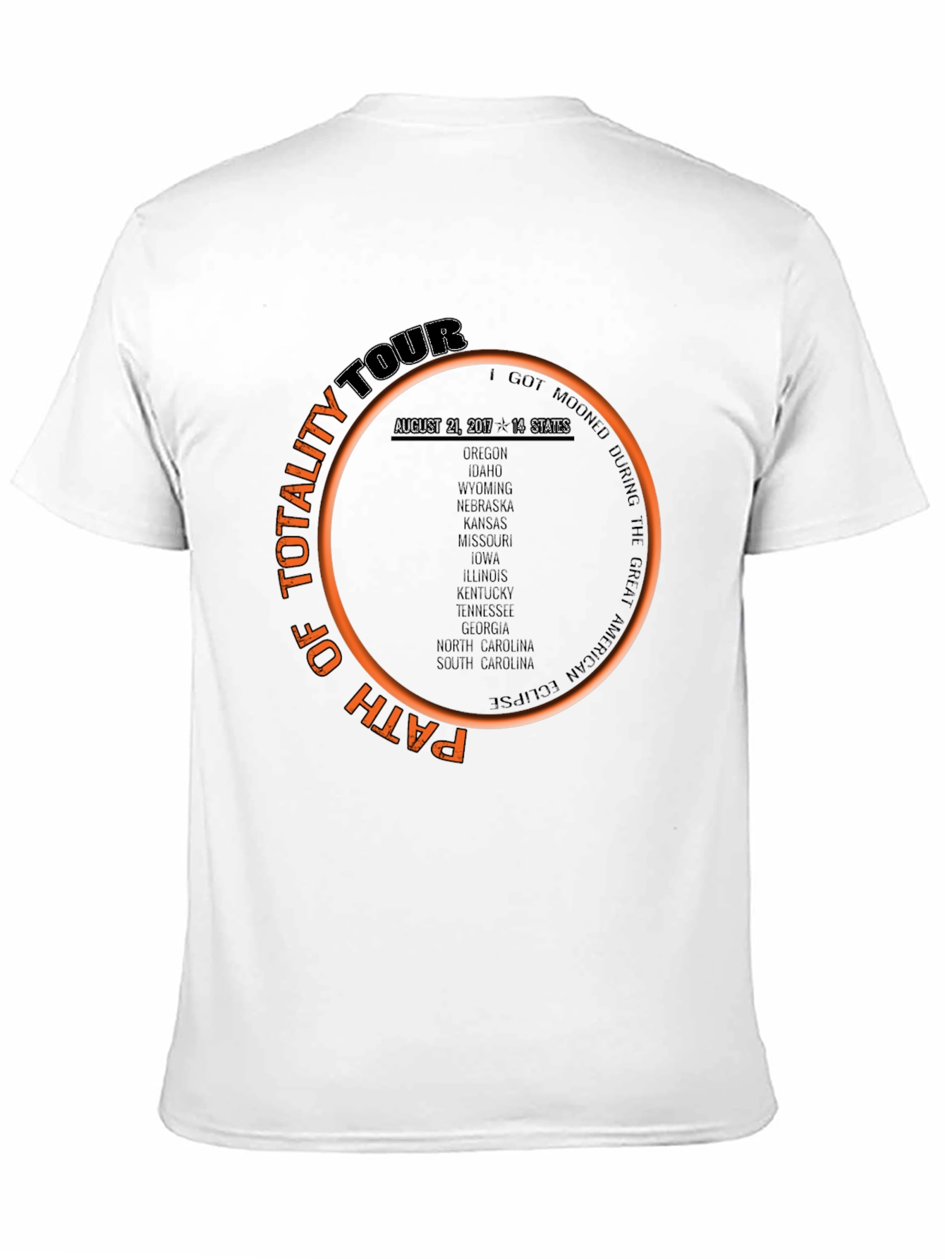 Total Solar Eclipse Tour T-Shirt