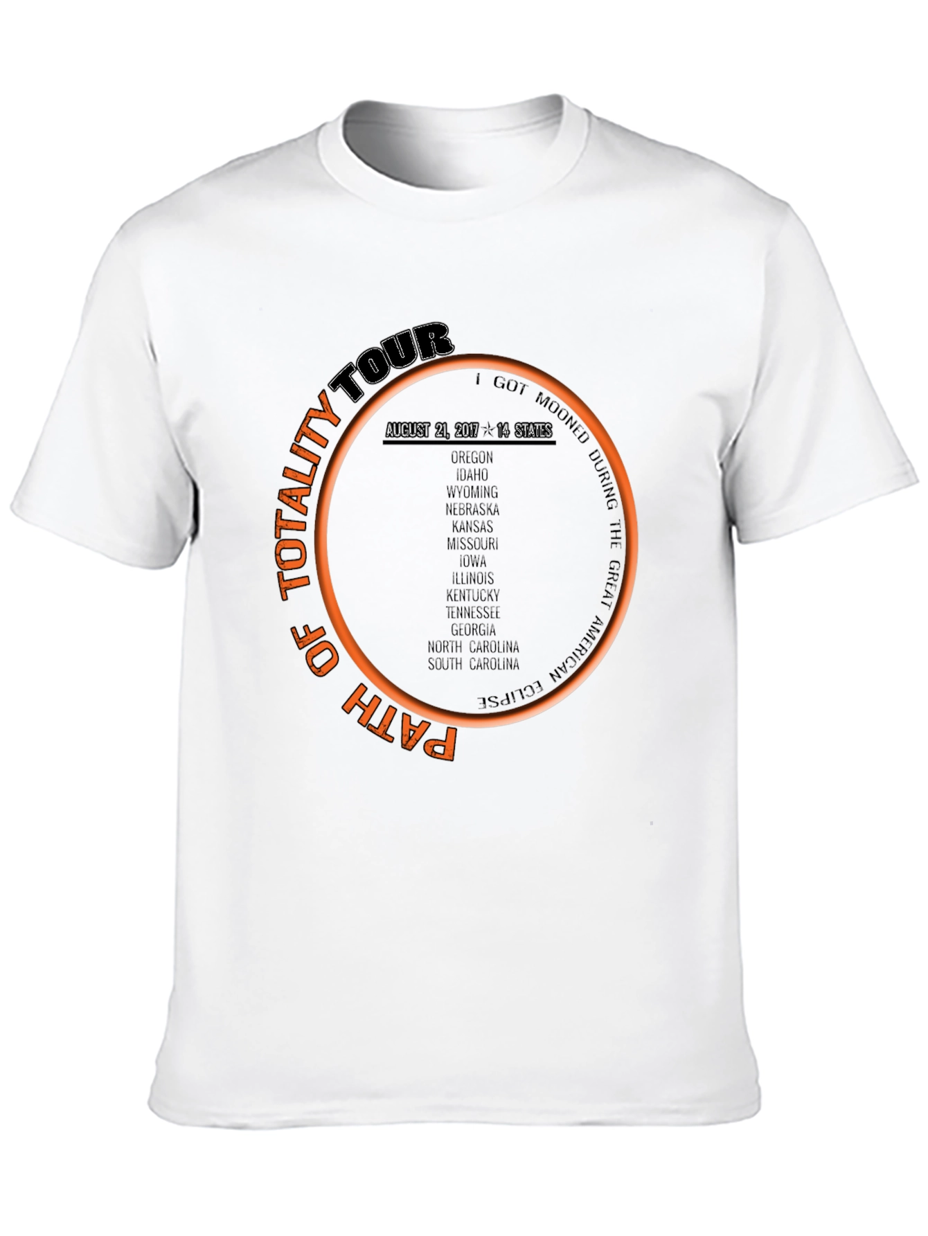 Total Solar Eclipse Tour T-Shirt